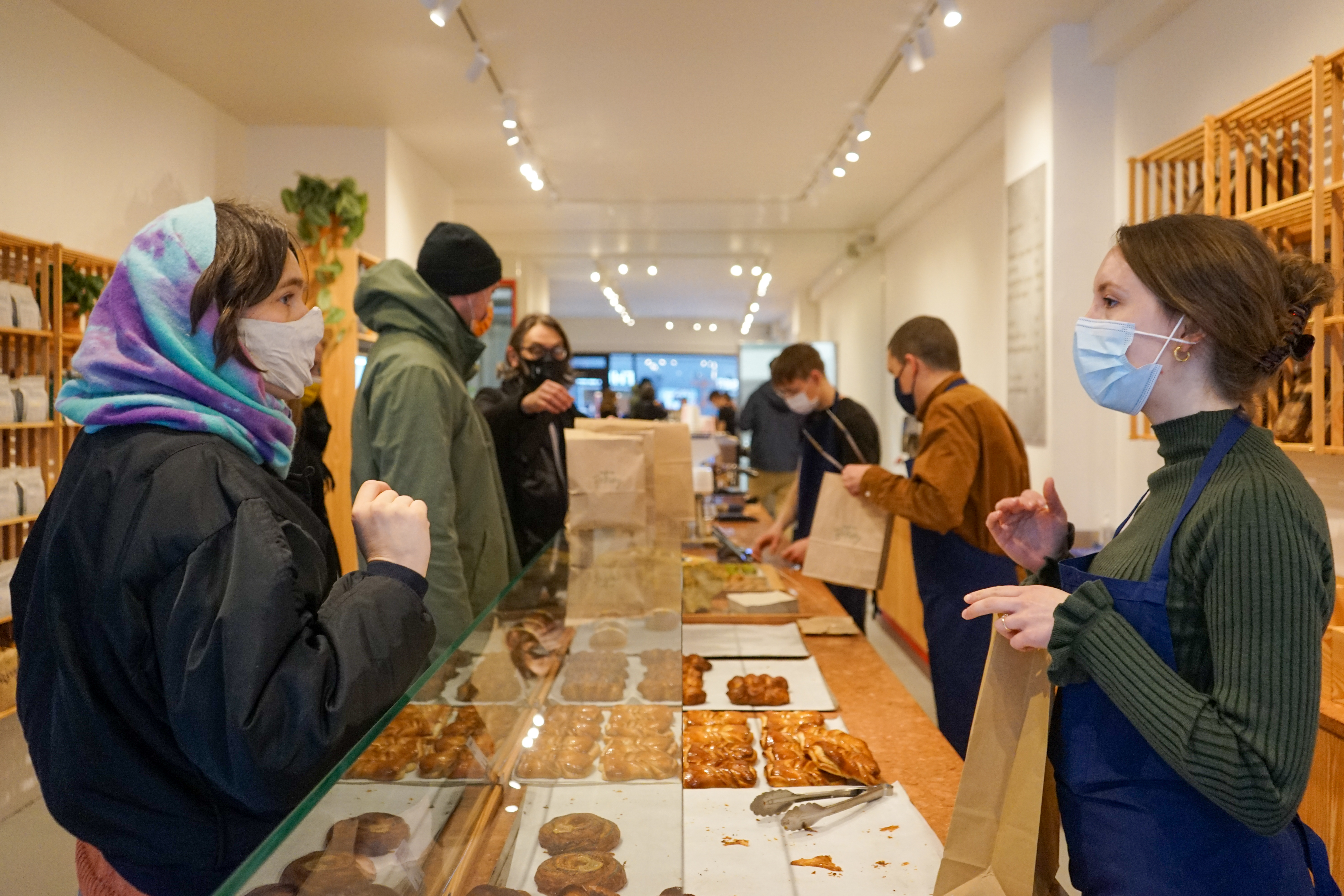 Opening day at Collective Bakery