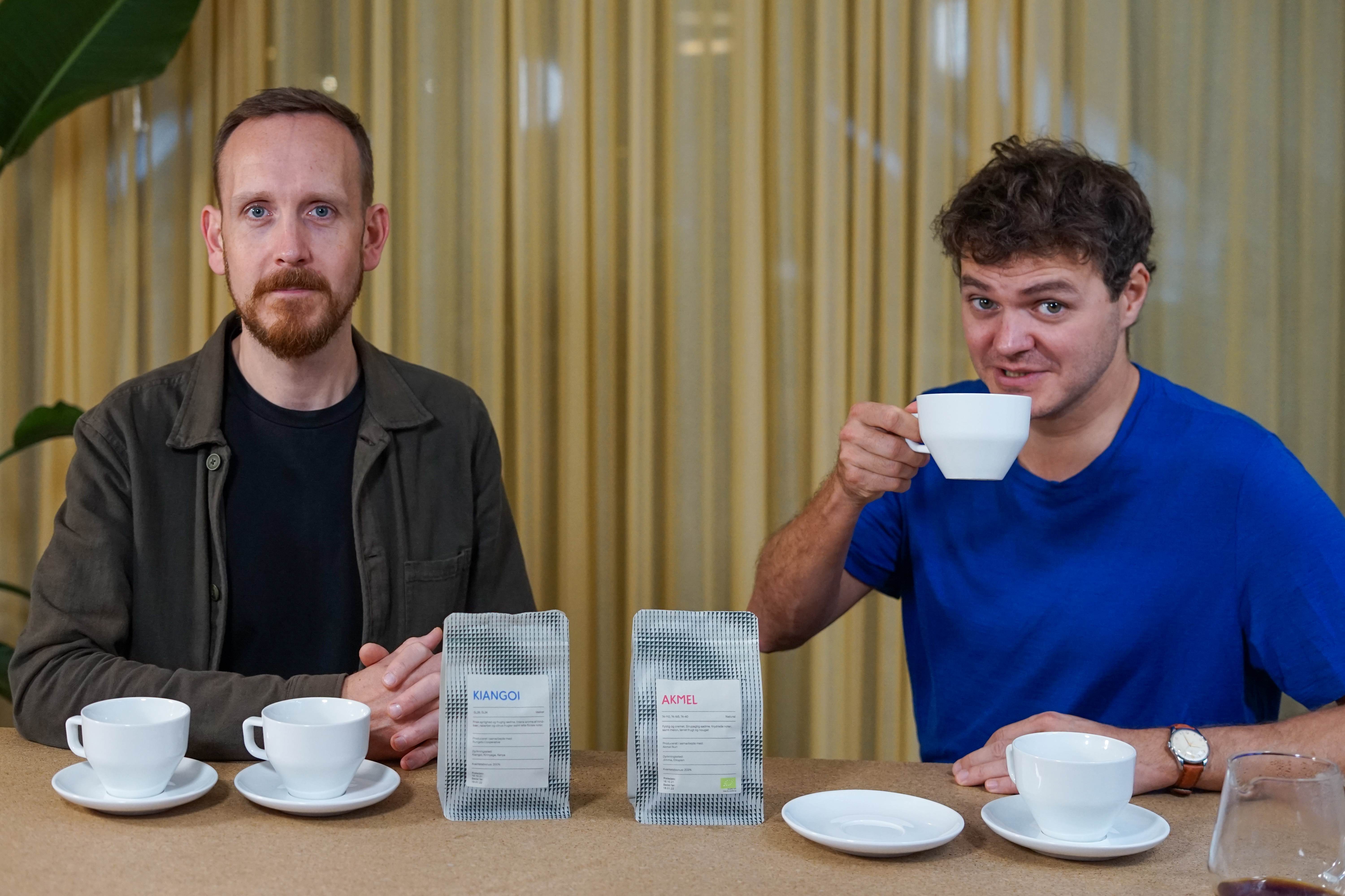Casper and Klaus talking subscription coffees