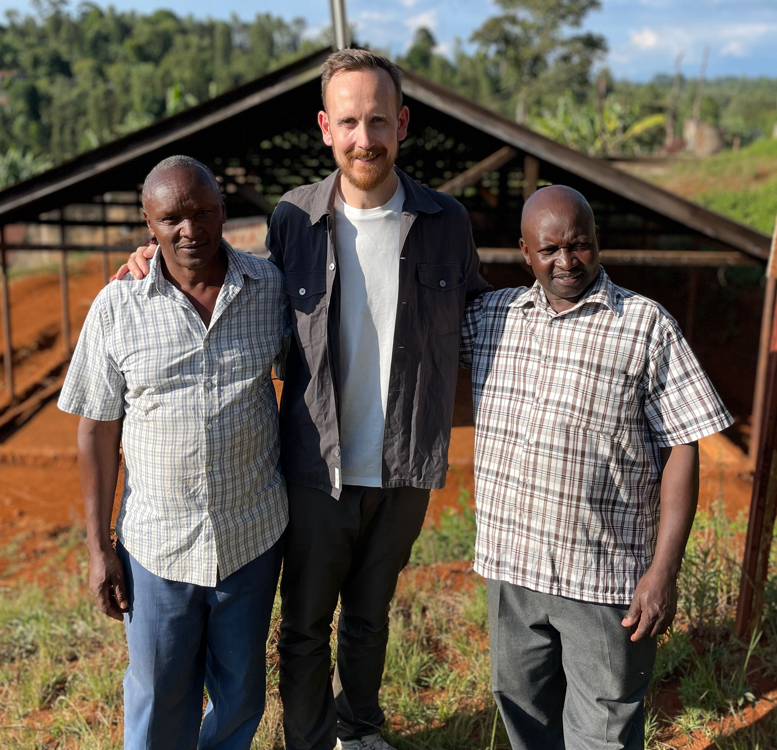 Klaus with Josphat and Charles of Kieni