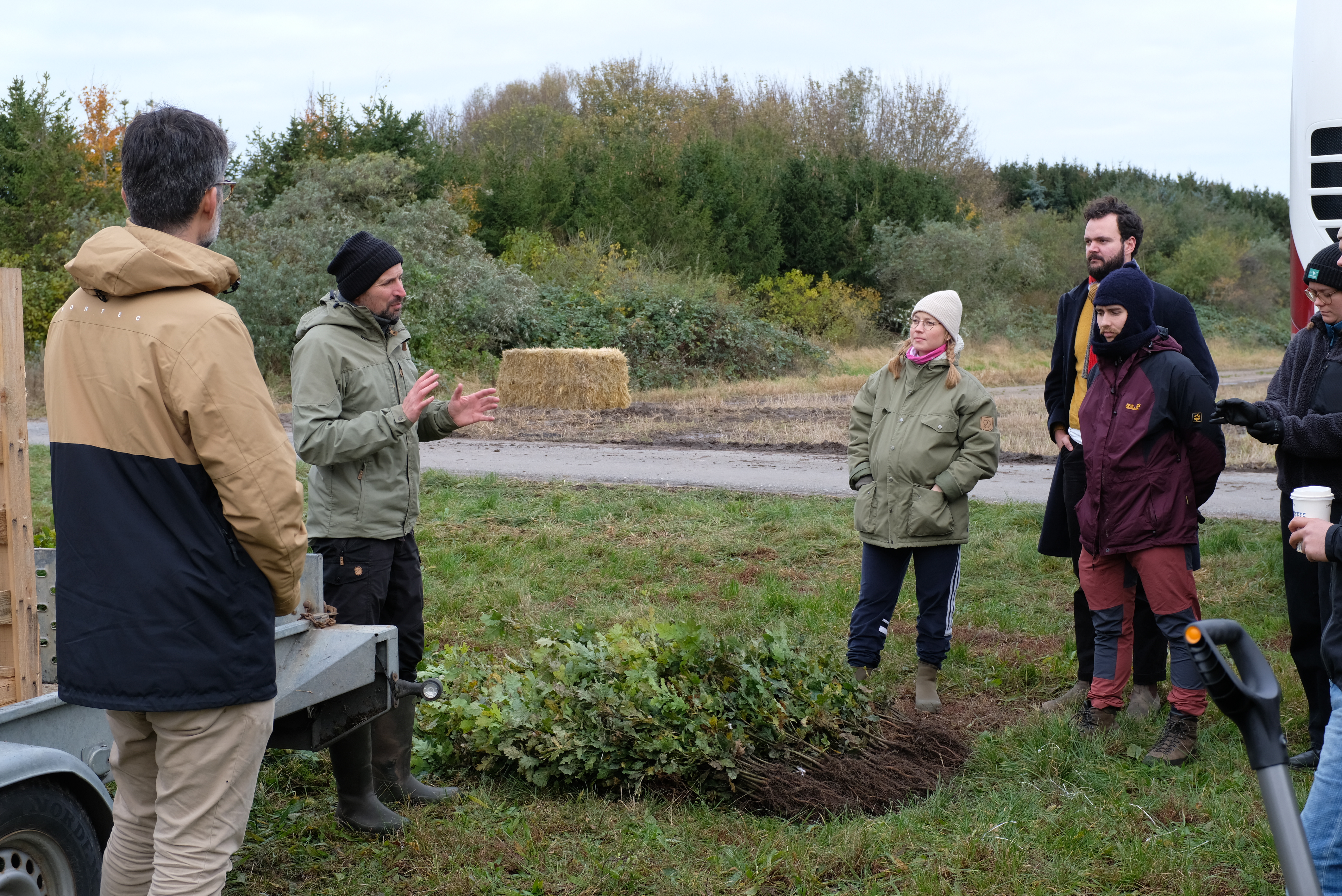 Collective staff gathered at Collective Forest