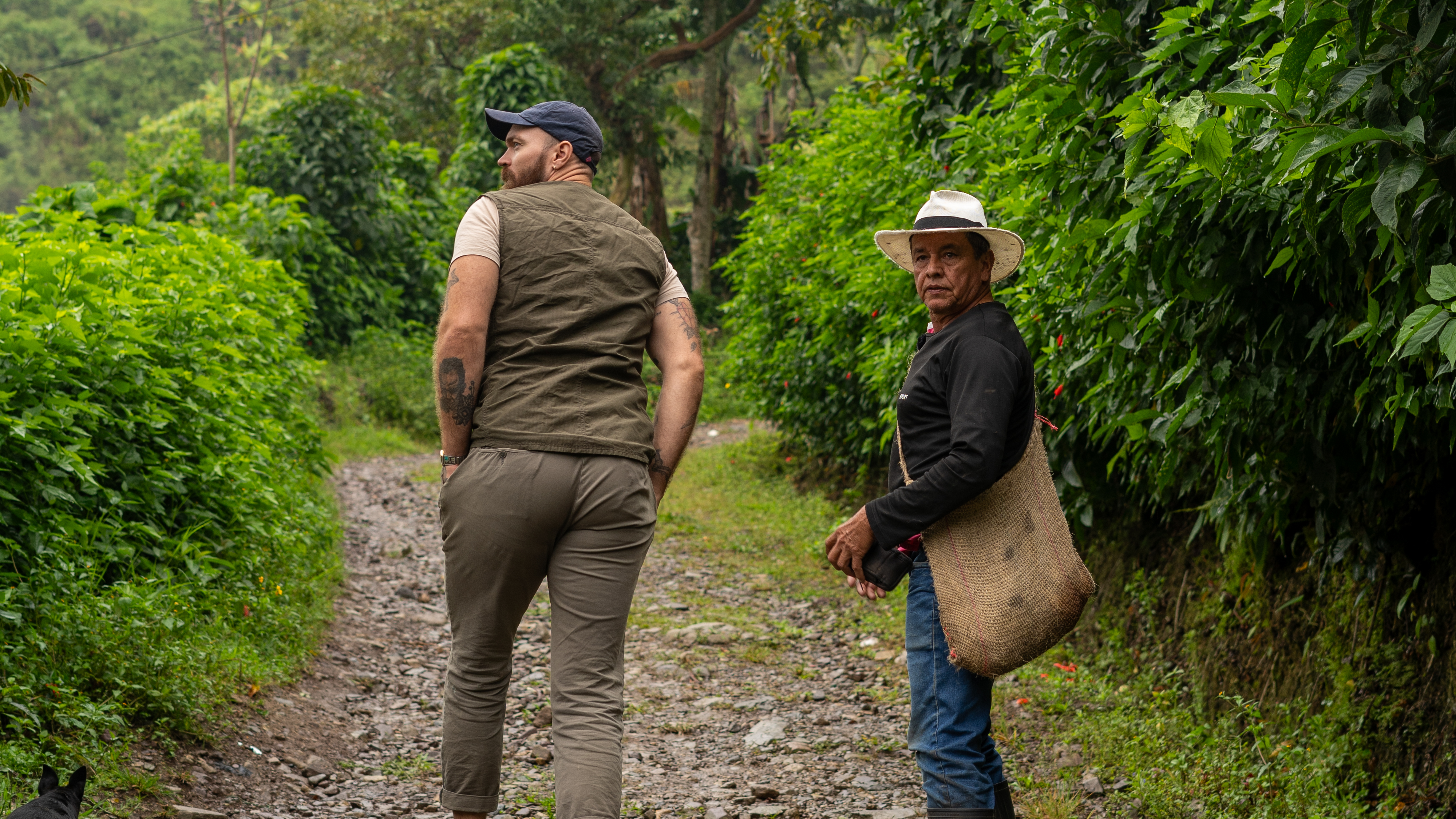 Wilson with sourcing responsible in Colombia, Peter Ebdrup