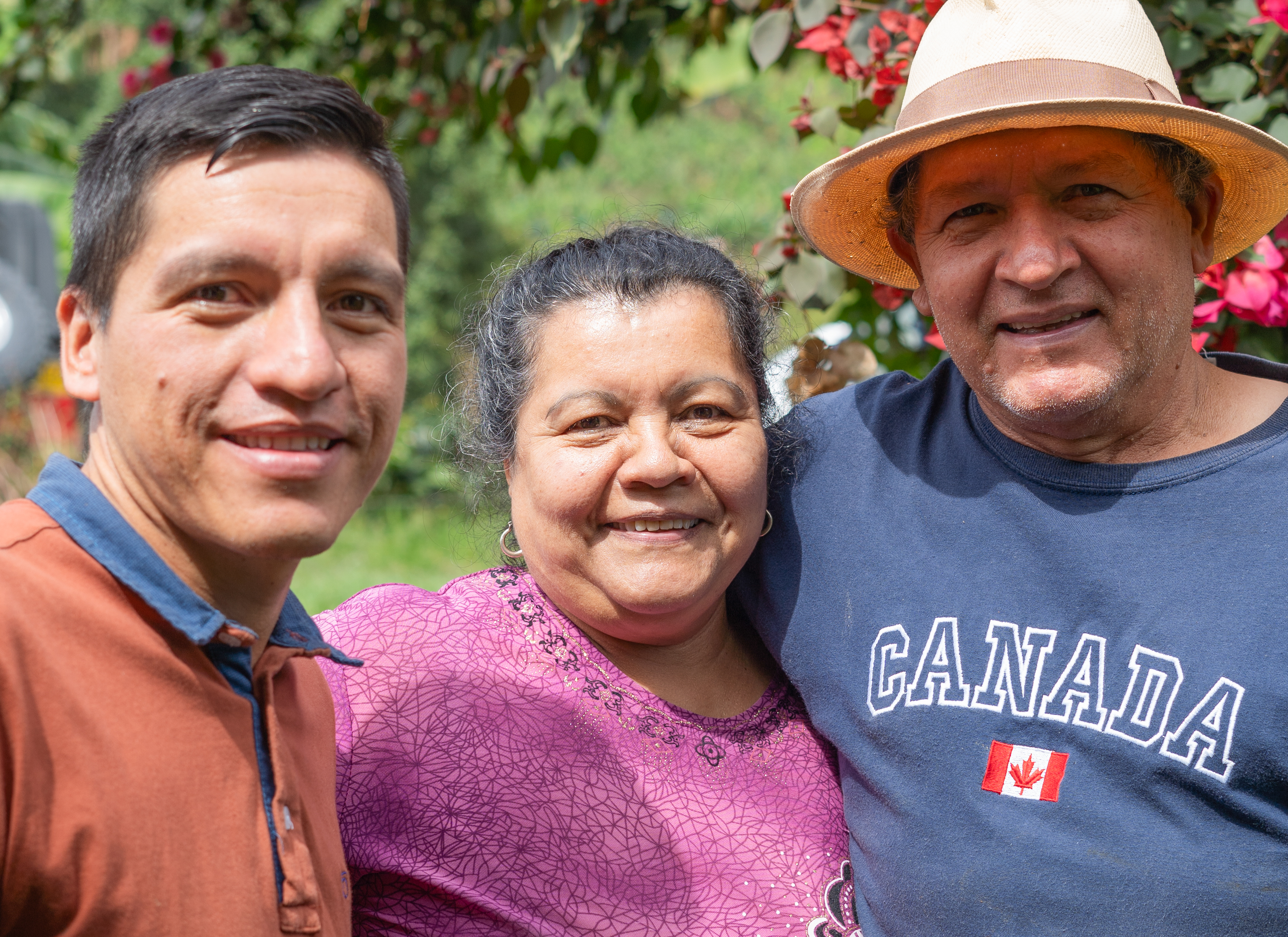 Jaime Andres, Olimpa Torrés, and Don Jaime