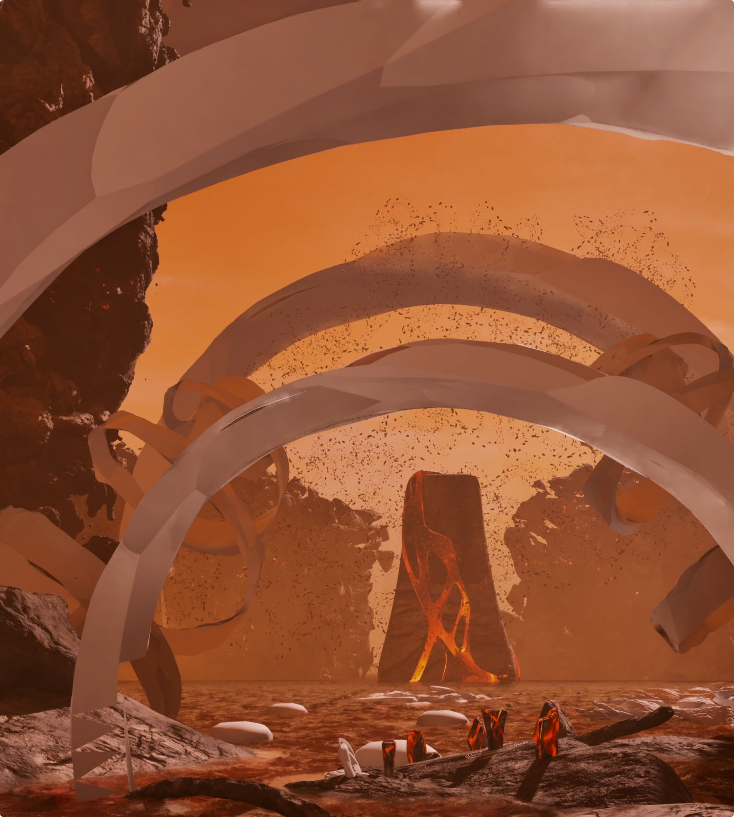 Alien Planet Landscape