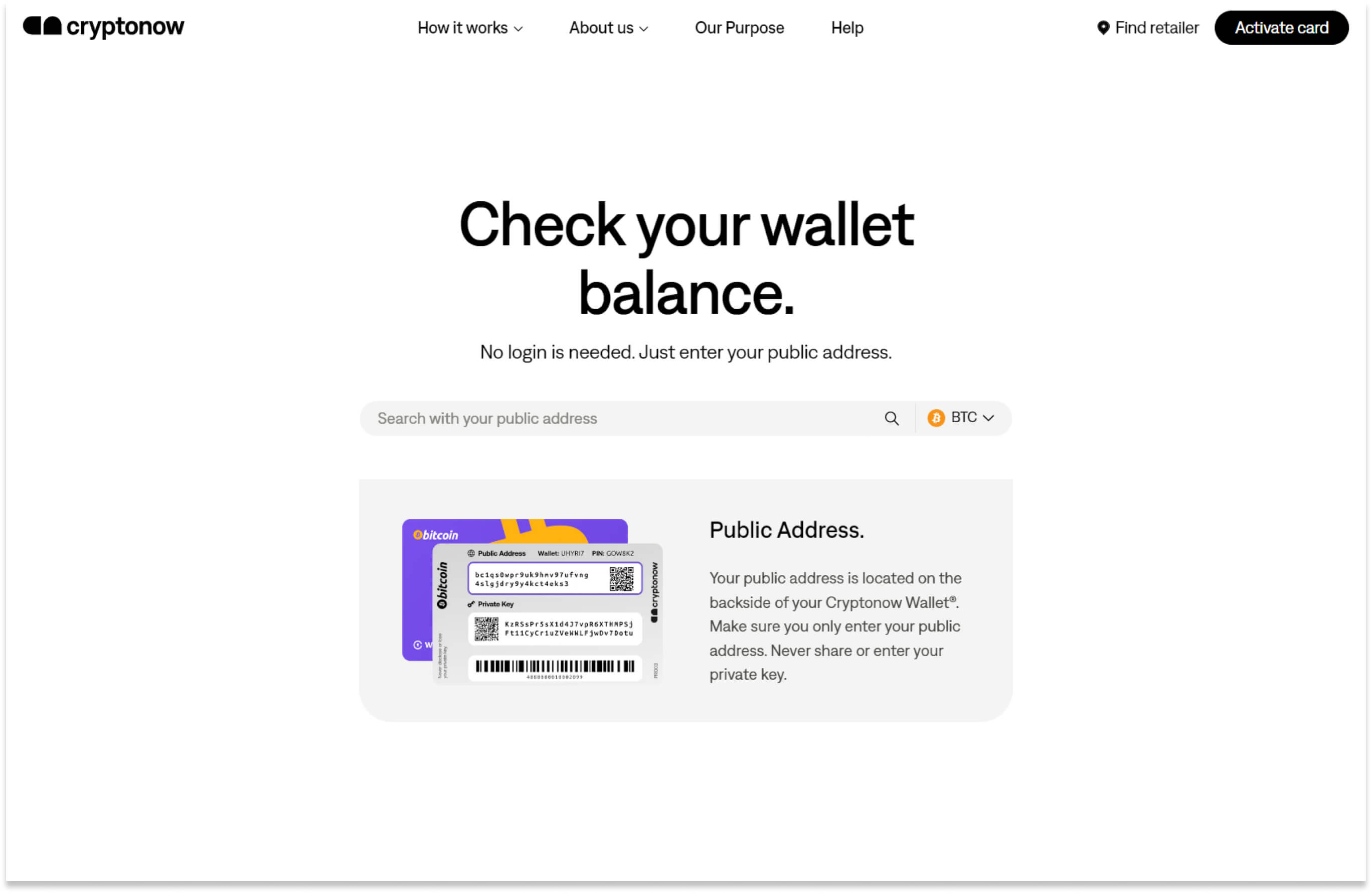 Cryptonow wallet balance