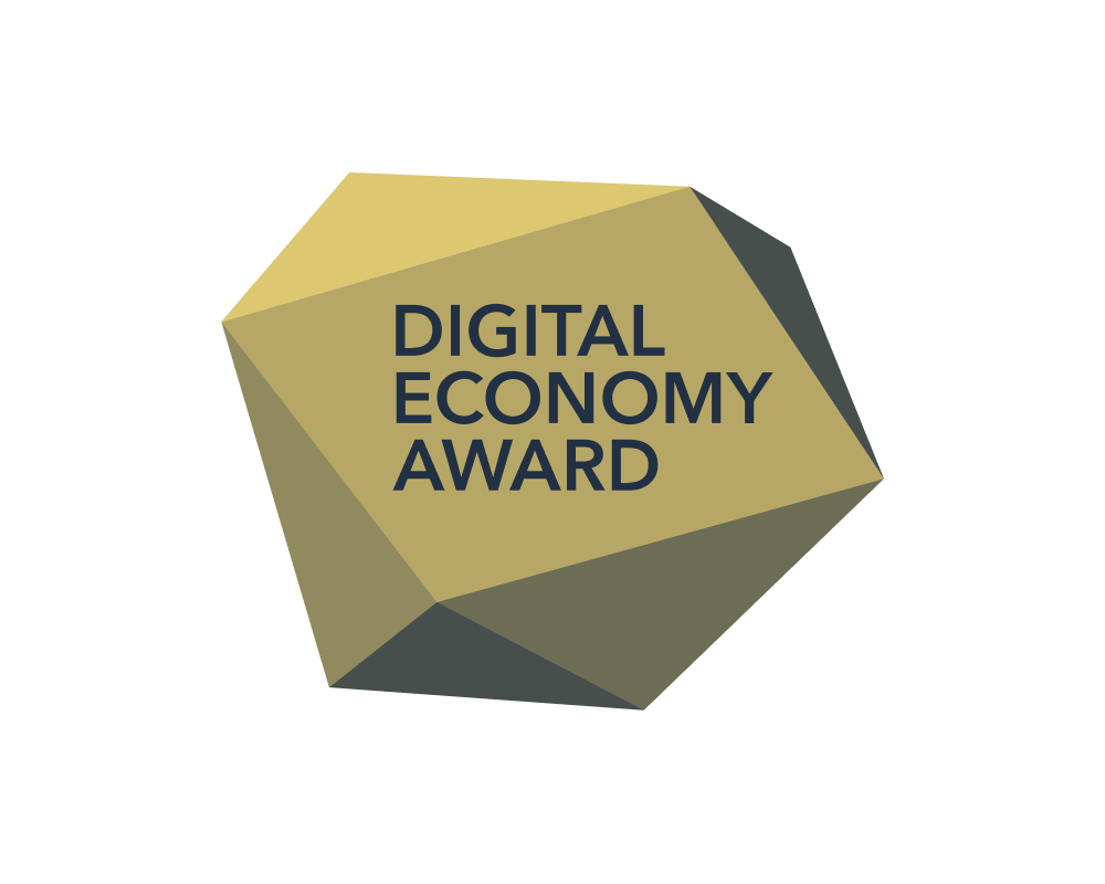 The image of the Digital Economy Award.