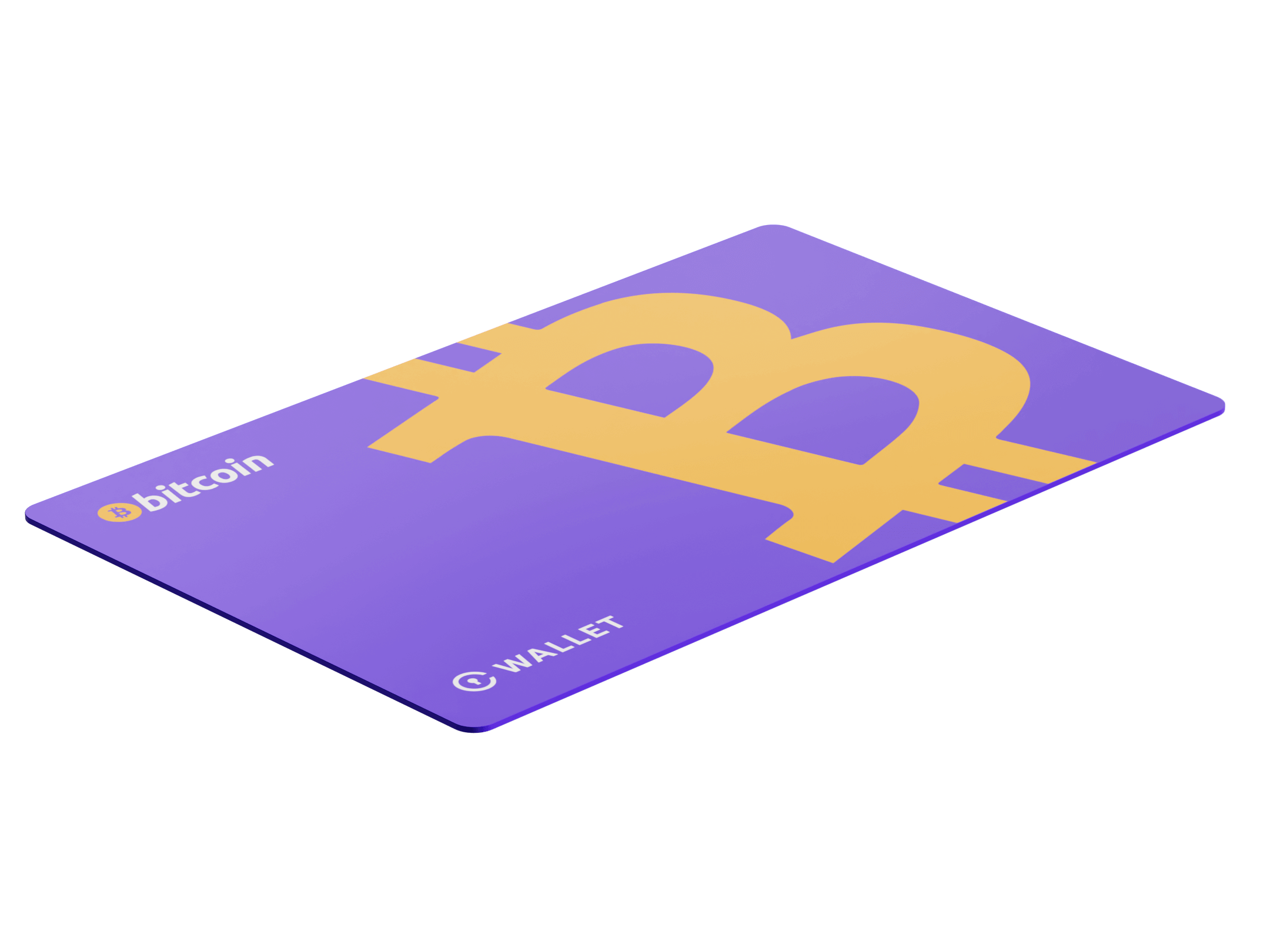 Front of the secure offline wallet