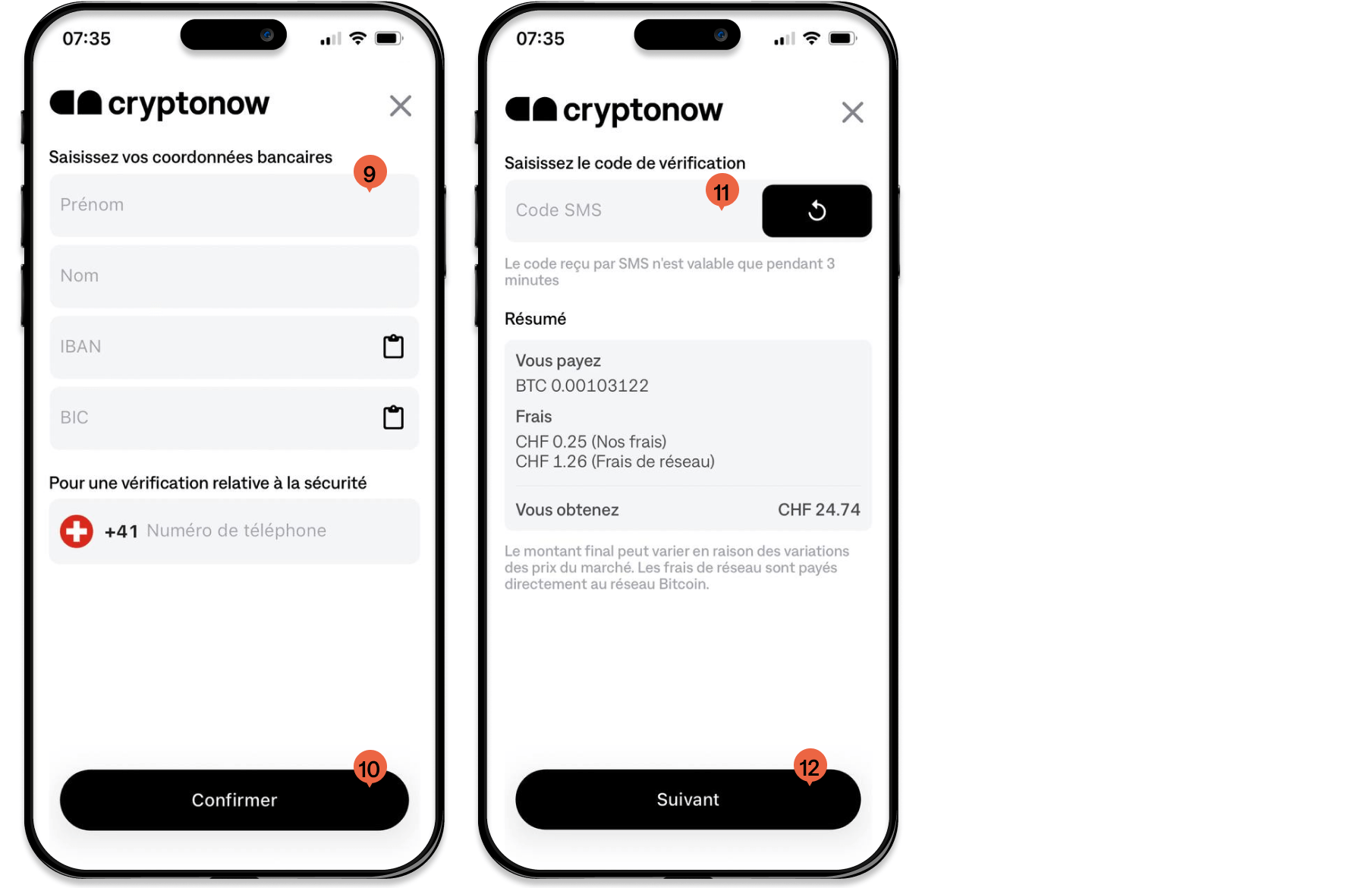 Comment vendre des cryptomonnaies dans l'application Cryptonow en quelques étapes simples