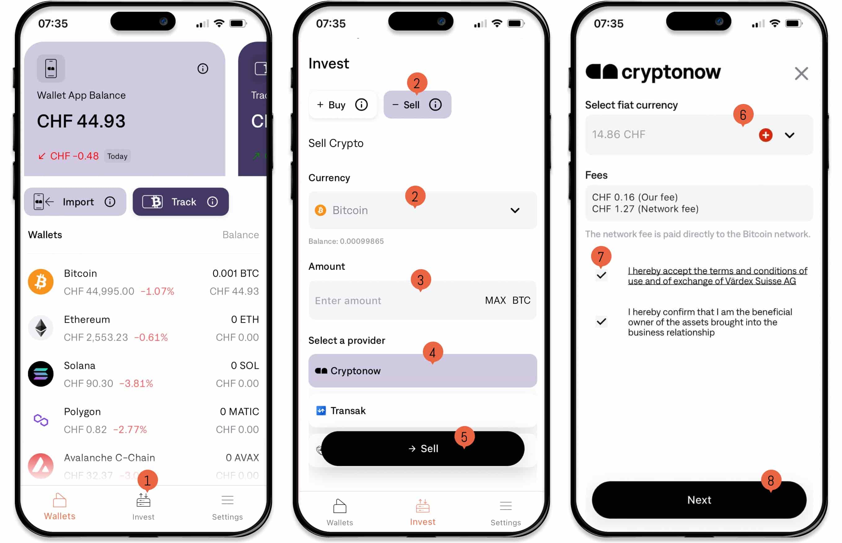 ow to Sell Cryptos in the Cryptonow App in Just a Few Steps