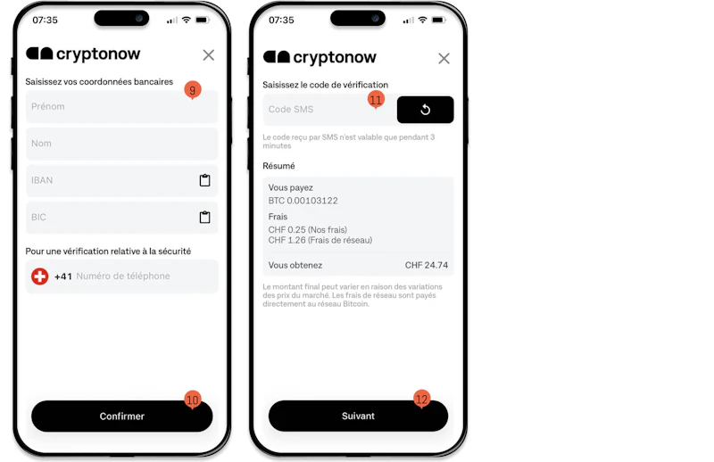 BTC verkaufen