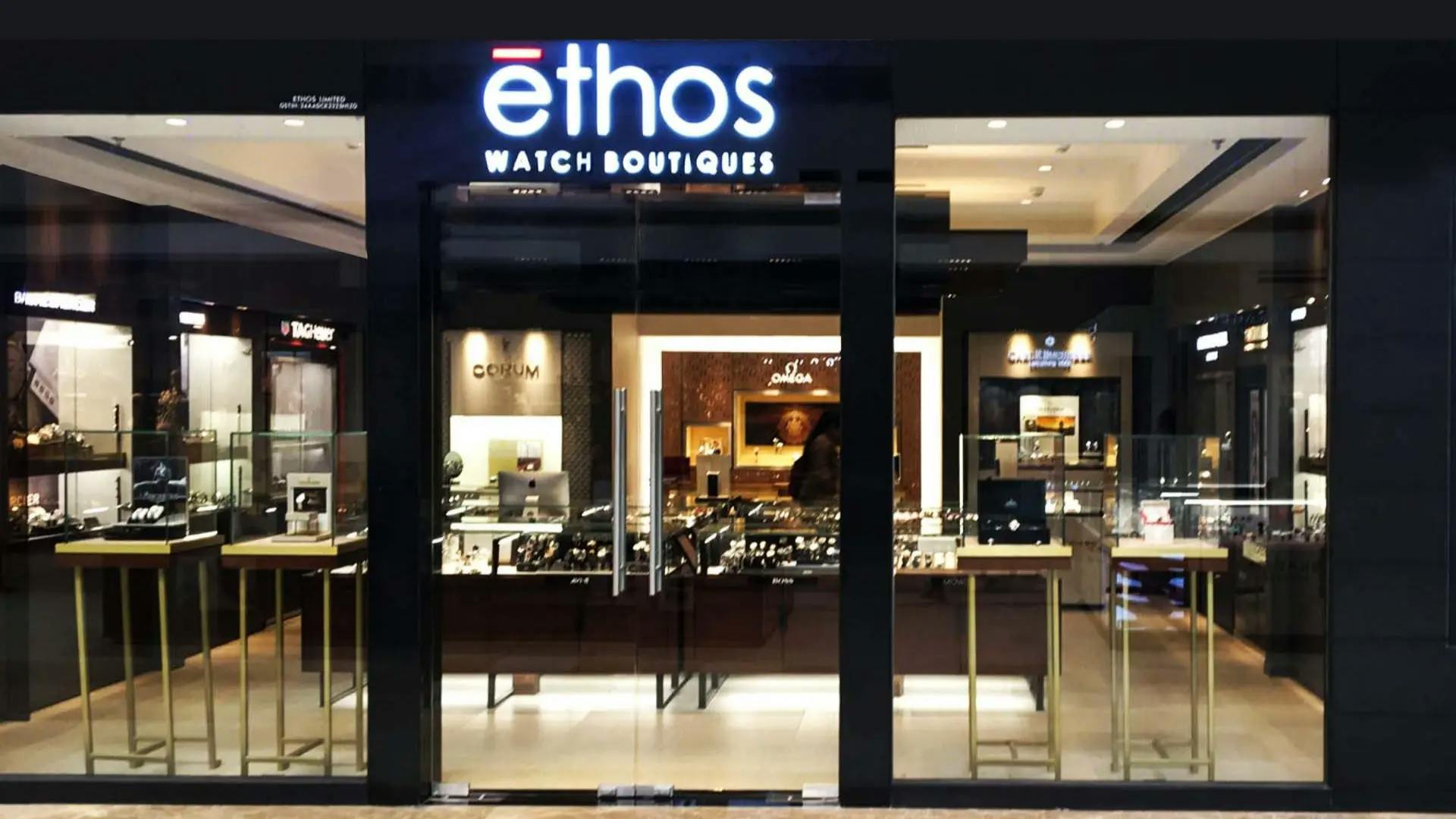 Storefront Of The India - Ethos - Alphaone Mall Store