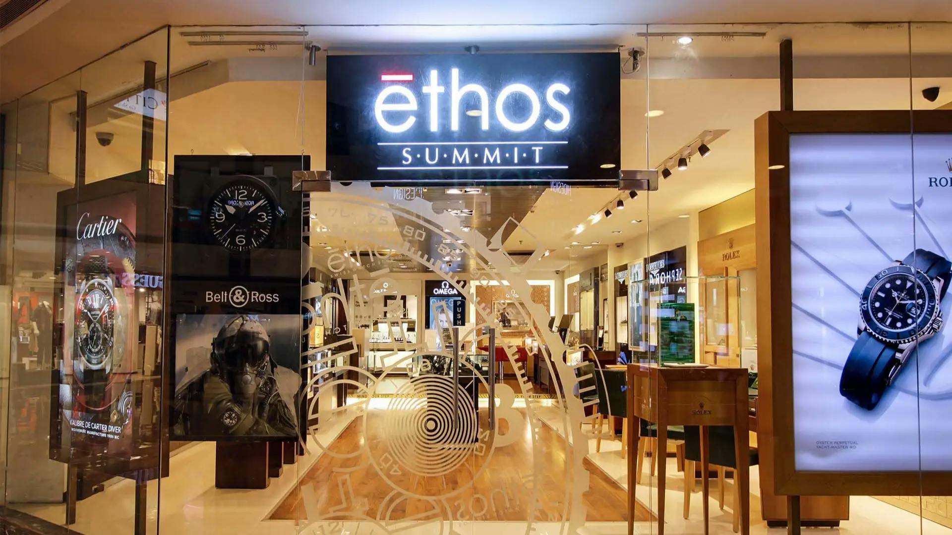Storefront Of The New Delhi - Ethos Summit- Select Citywalk Store