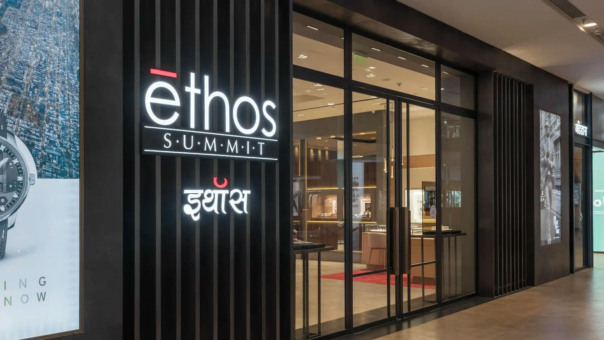 Storefront Of The Mumbai - Ethos Summit - Maker Maxity Mall Store