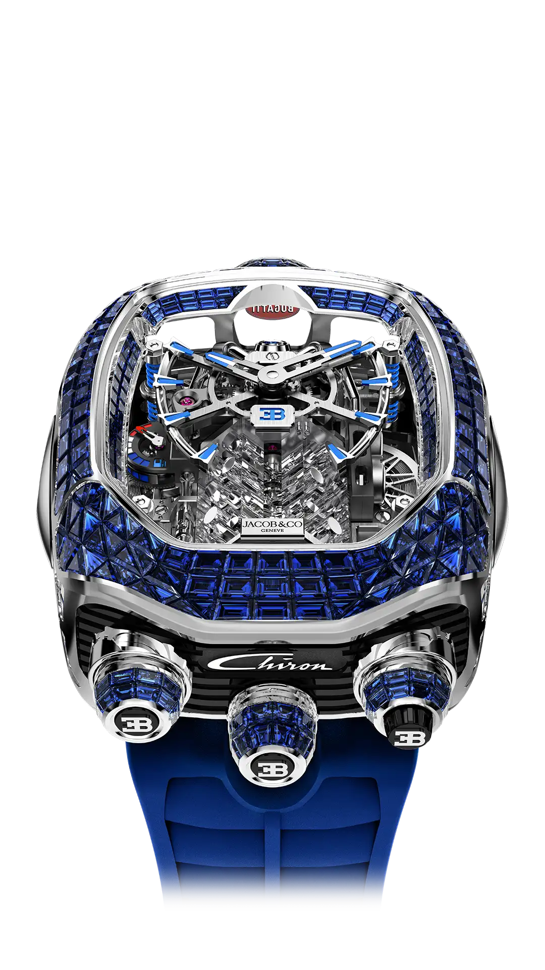 Bugatti Chiron Tourbillon Baguette Jacob Co