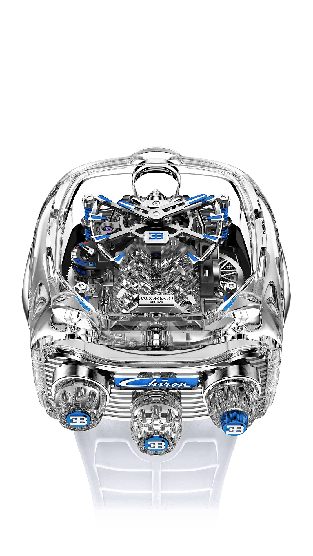 New BOGAVIA Silver Stainless Steel Sapphire Crystal Watch NEW* BOGAVIA Silver Stainless Steel Sapphire Crystal Watch  main image 3