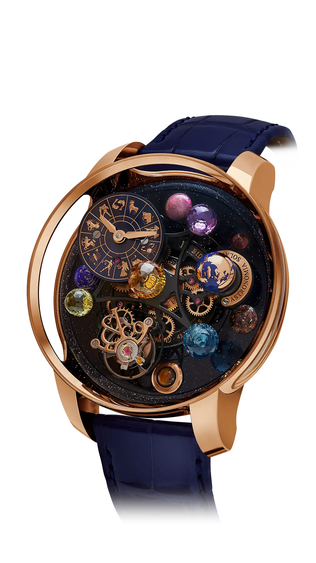 The rose gold Astronomia Solar Zodiac.