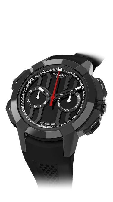 CRONOS BLACK SIDE LINE BRAKER【BLACK】 Epic X Chrono 44MM | Jacob & Co.