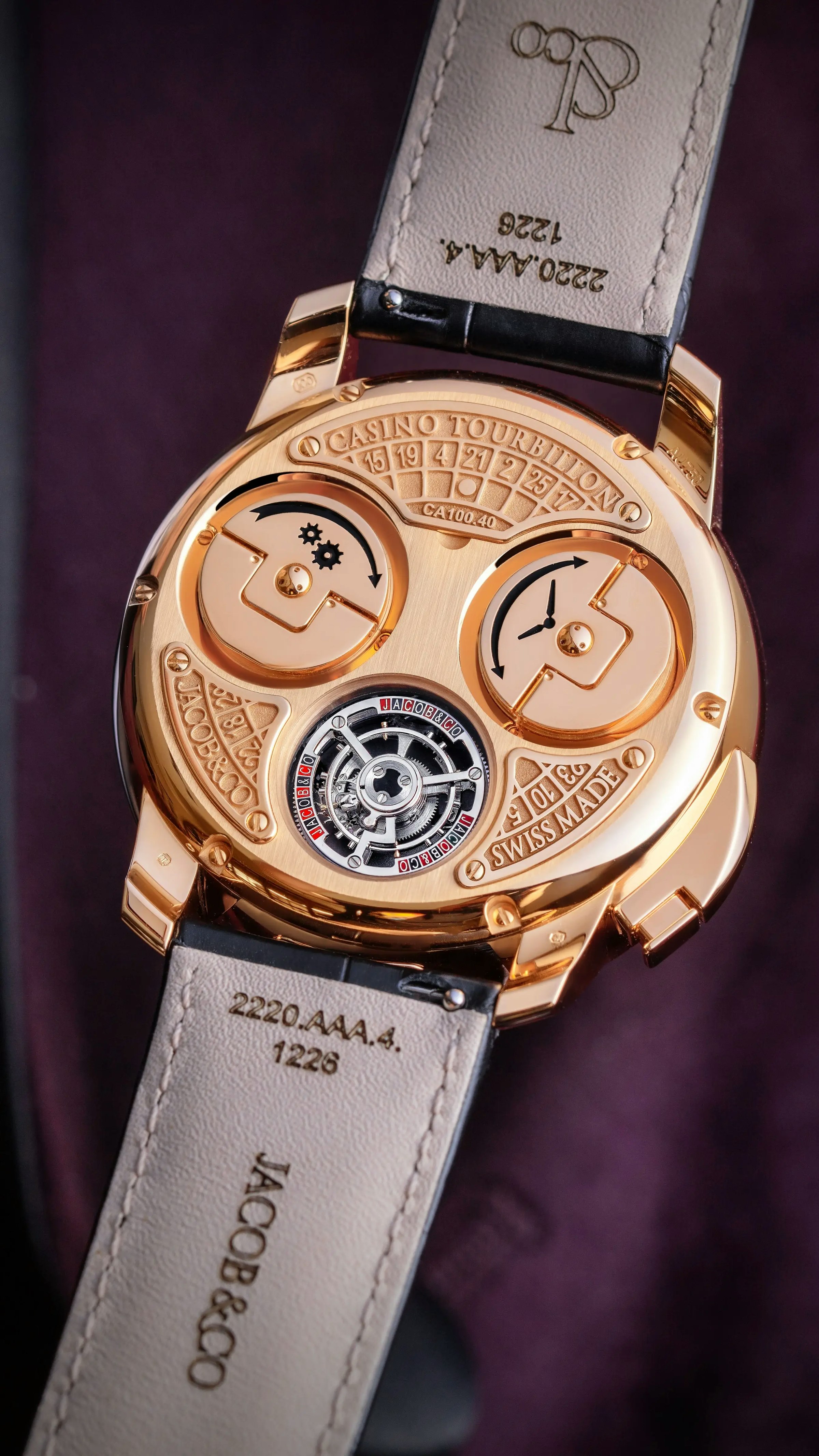 Jacob and 2025 co roulette watch