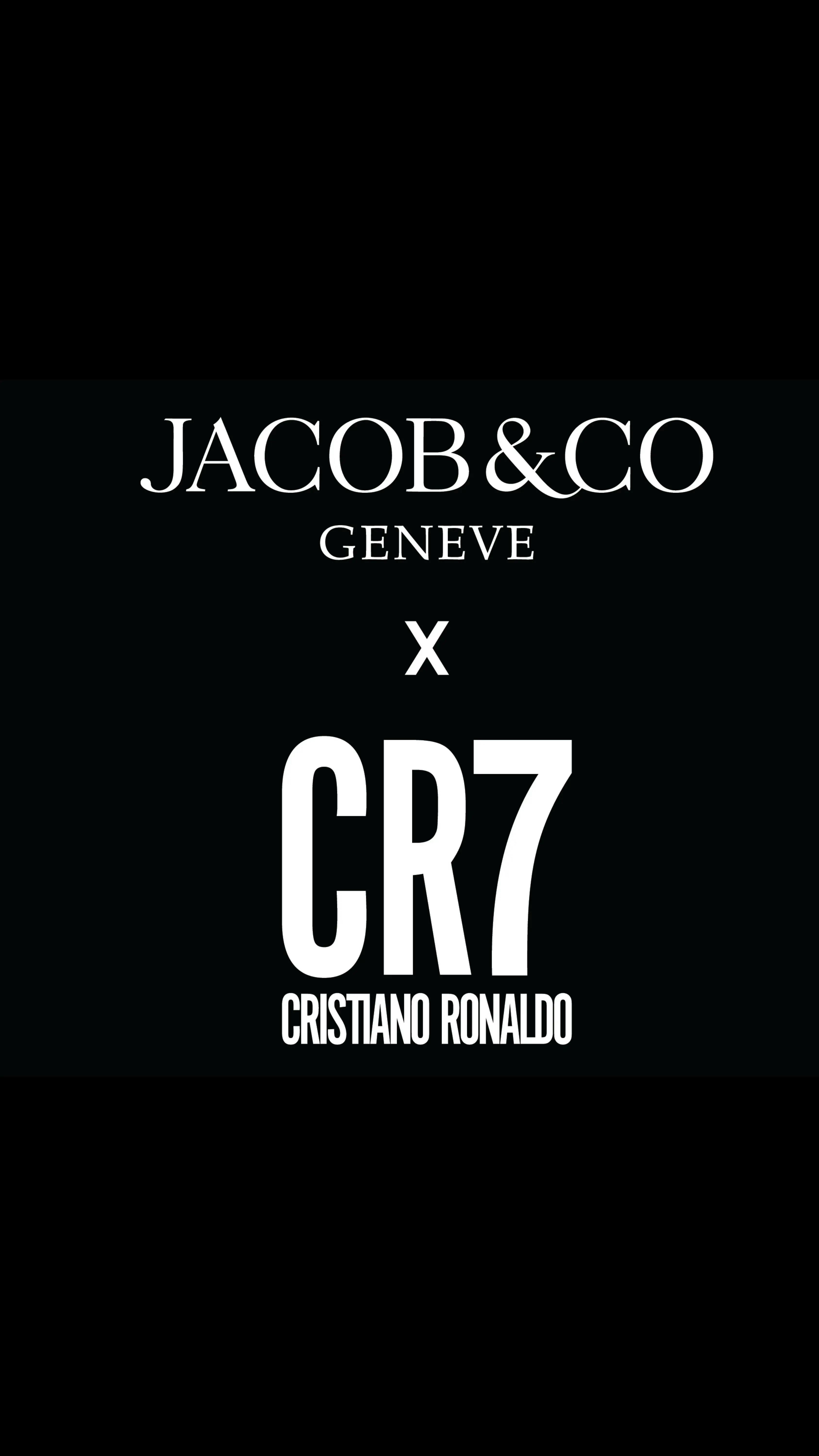 Partnership logo of Jacob & Co. and Cristiano Ronaldo's CR7.