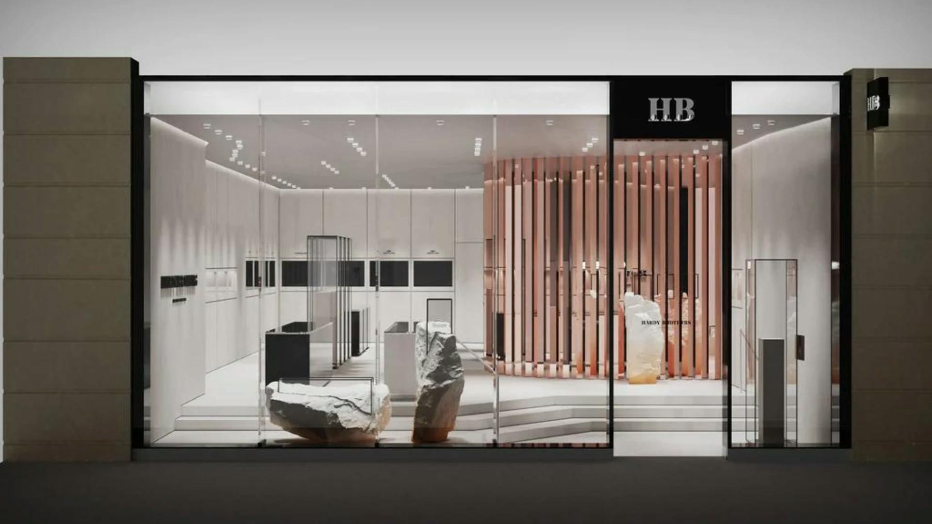 Storefront Of The Sydney - Hardy Brothers Store