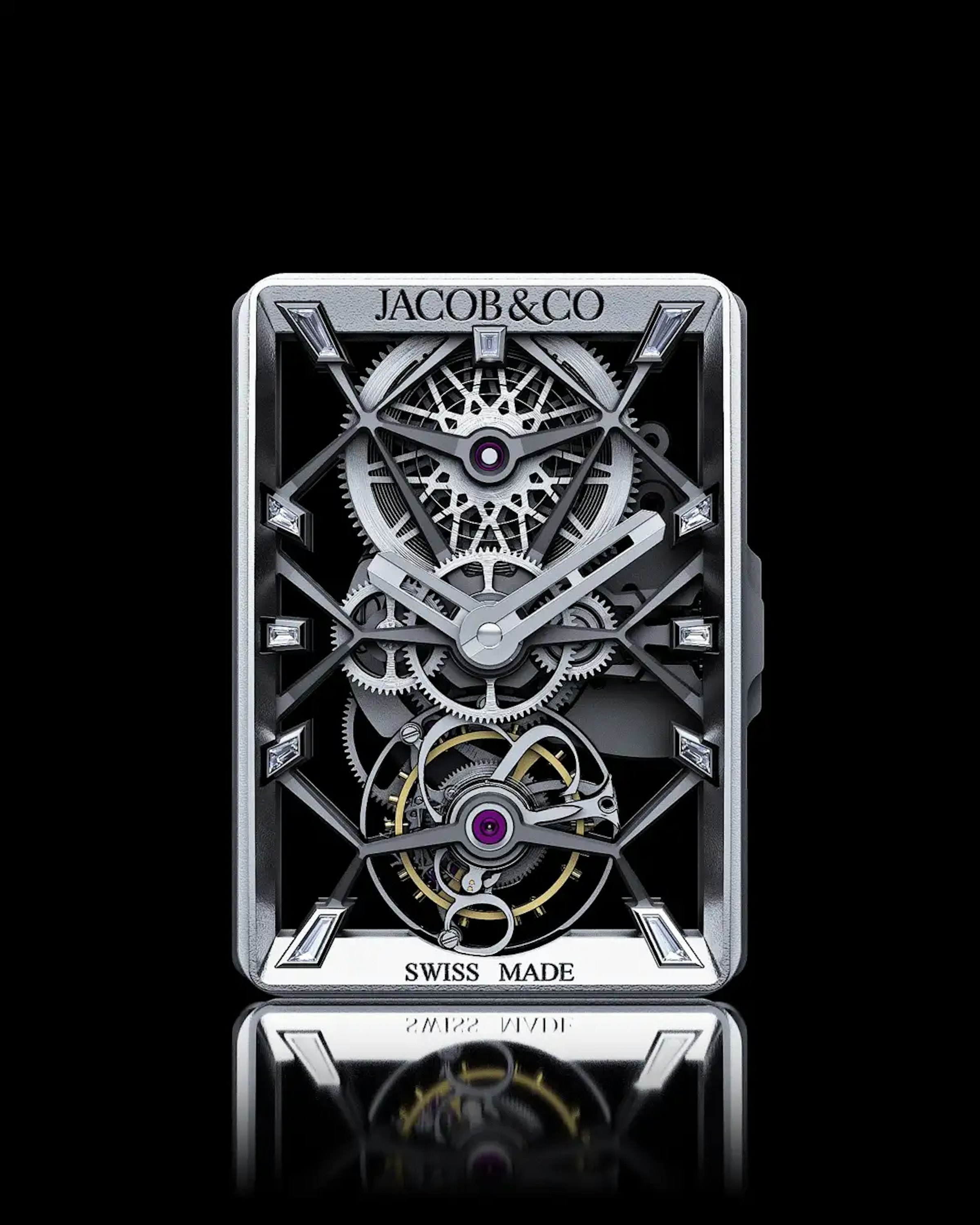 Front Interior Movement of the Billionaire Mini Ashoka Watch