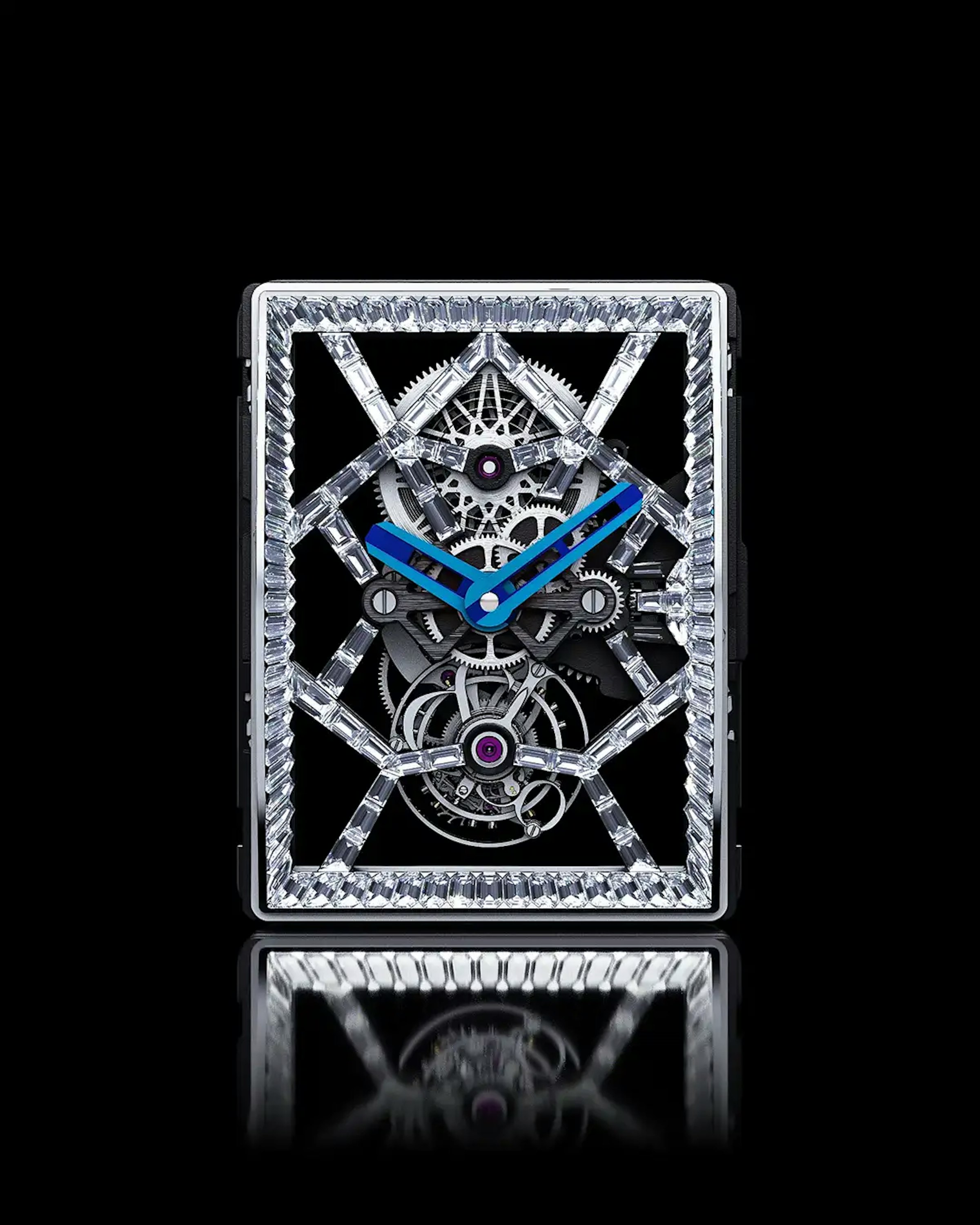Front Interior Movement of the Billionaire II Watch