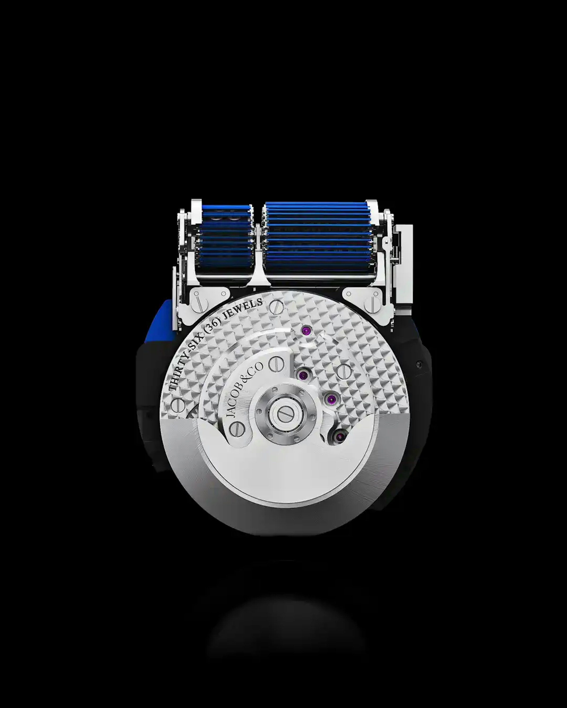 Back Interior Movement of the Epic SF24 Tourbillon BGT Watch