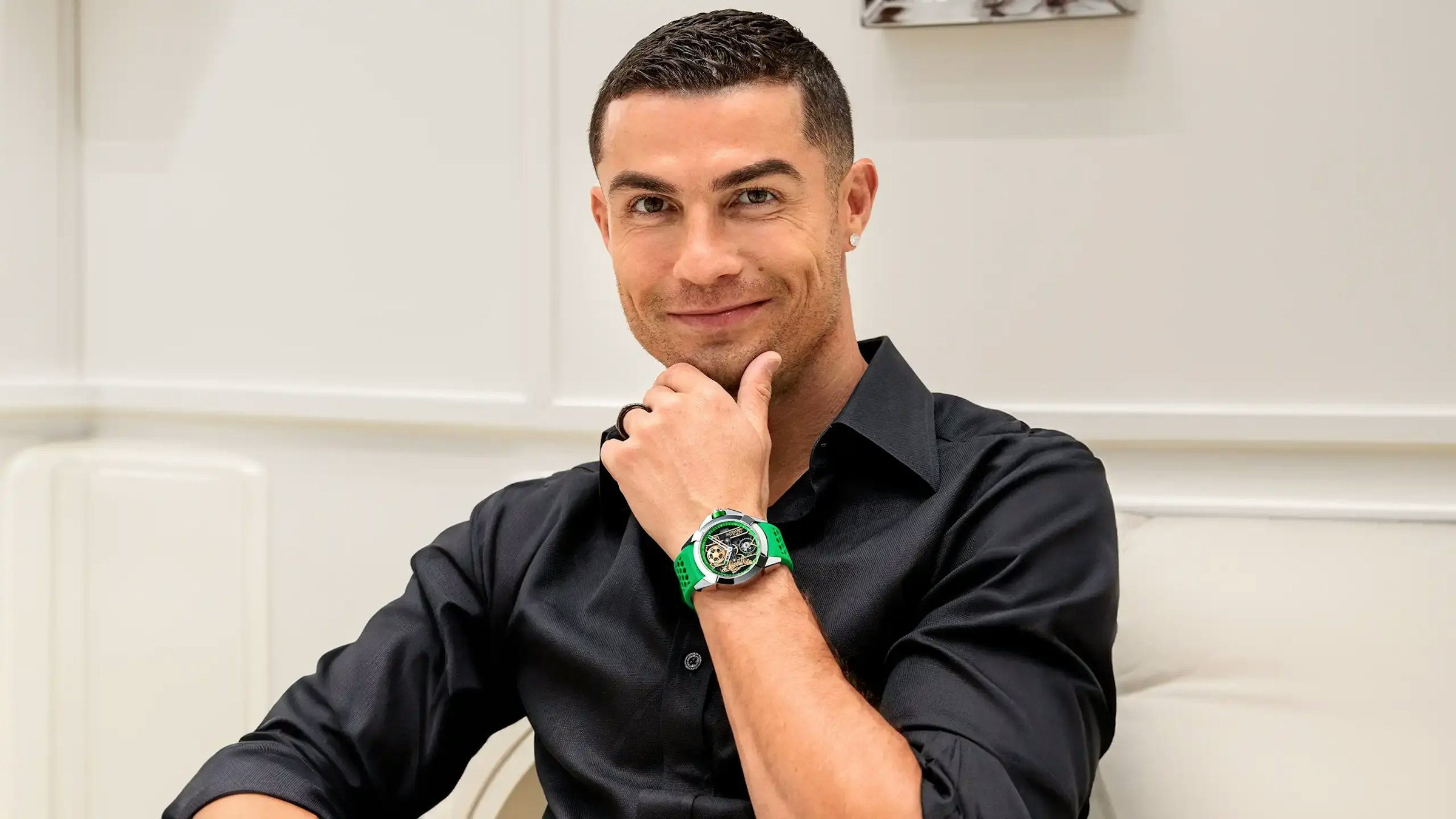 World-renowned football player Cristiano Ronaldo wears the Epic X CR7.