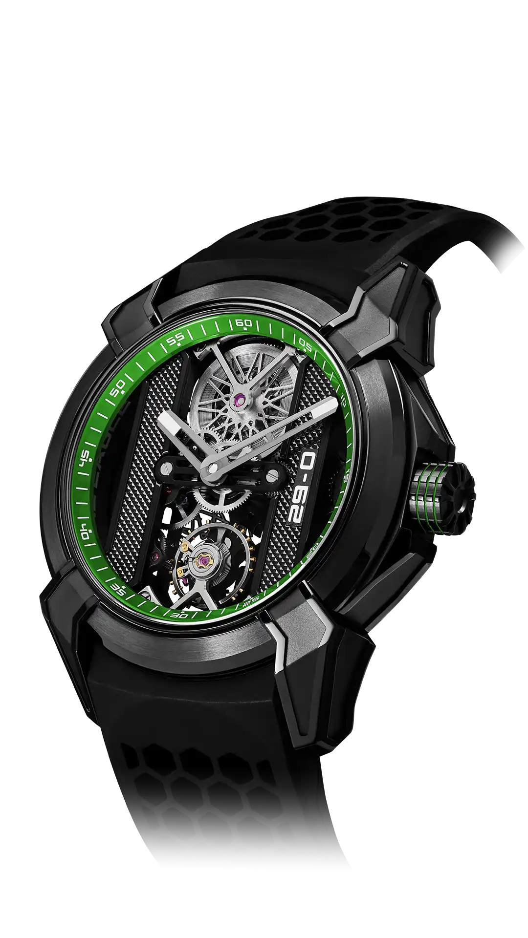 The Epic X Khabib, with green accents.