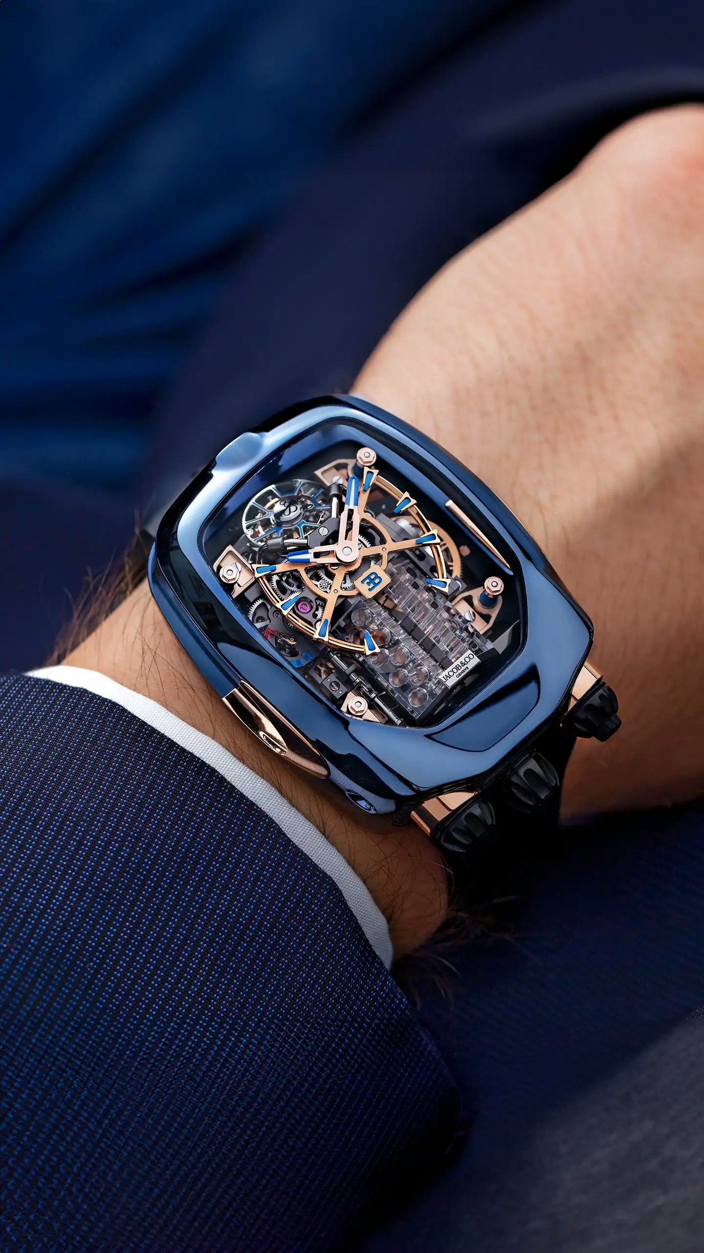 Bugatti Chiron Tourbillon Jacob Co