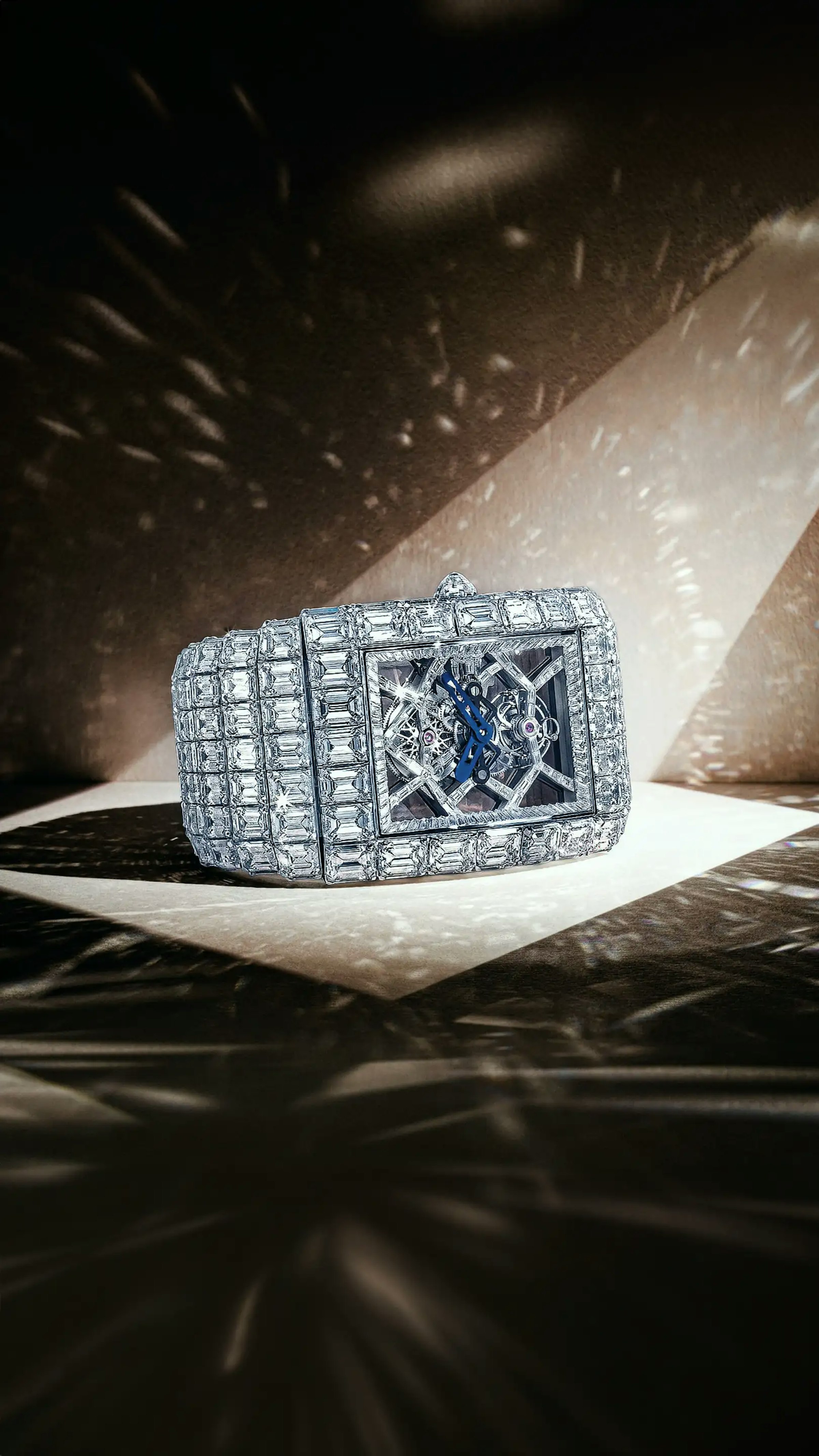 Highlight of the Billionaire II laid on its side.