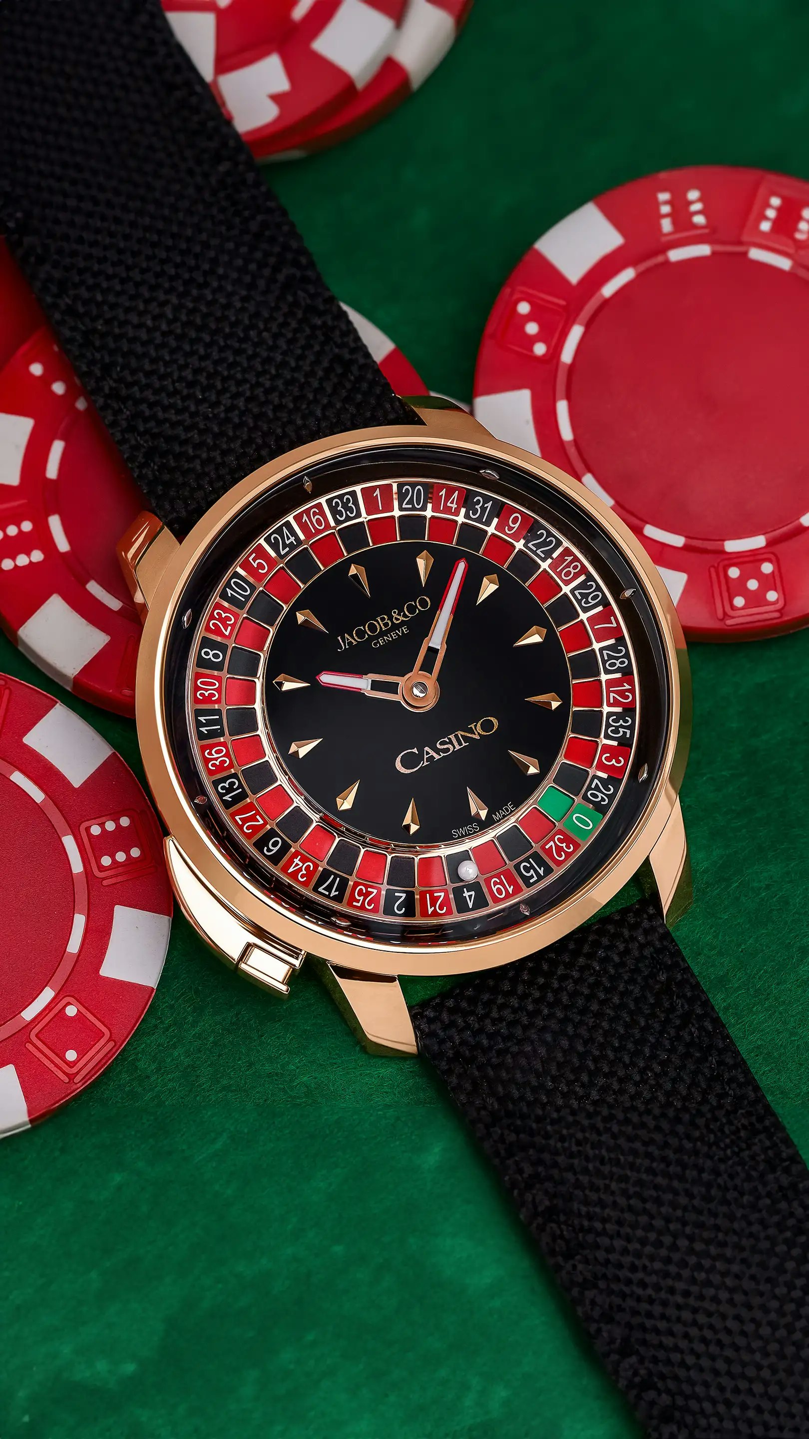 Jacob And Co Roultte Casino Tourbillon | Jacob & Co.