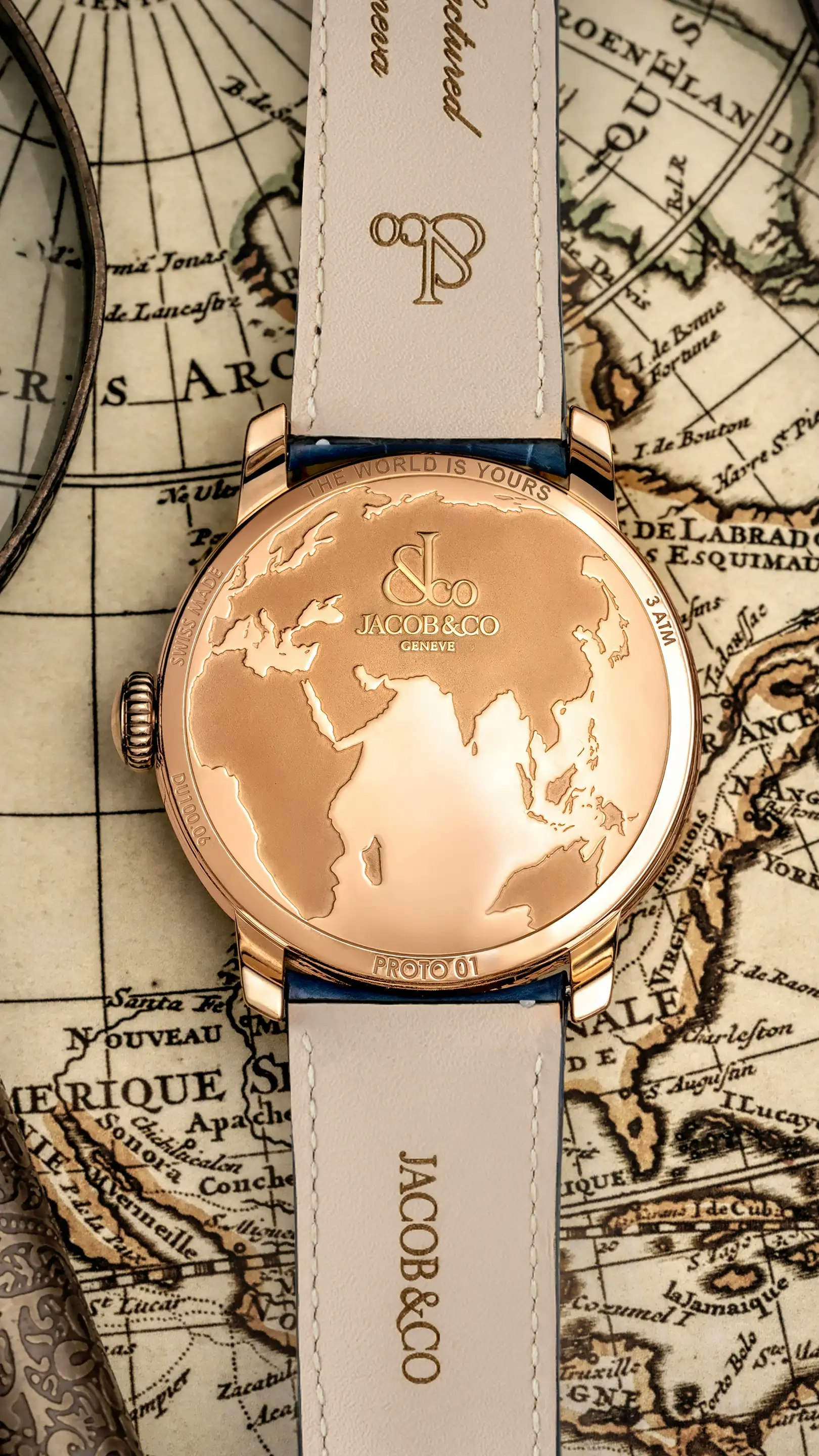Jacob co world map watch discount
