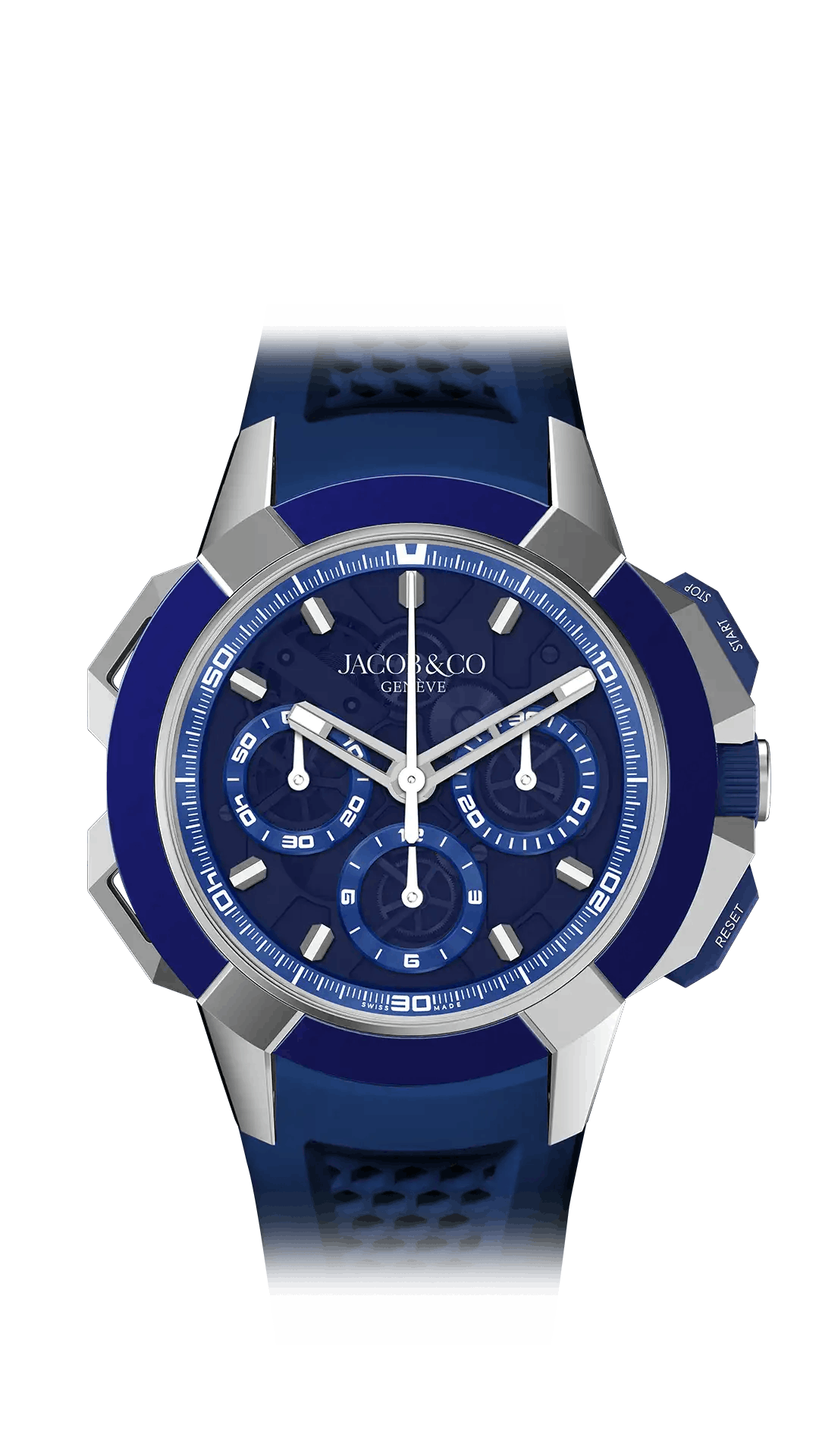 Epic X Chrono 44MM Tri-Compax | Jacob & Co.