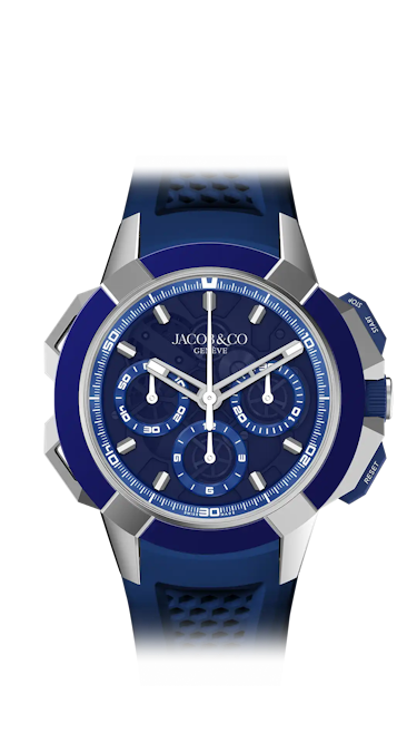 Epic X Chrono 44MM Tri-Compax | Jacob & Co.