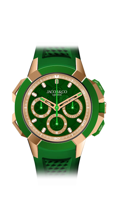 Epic X Chrono 44MM Tri-Compax | Jacob & Co.