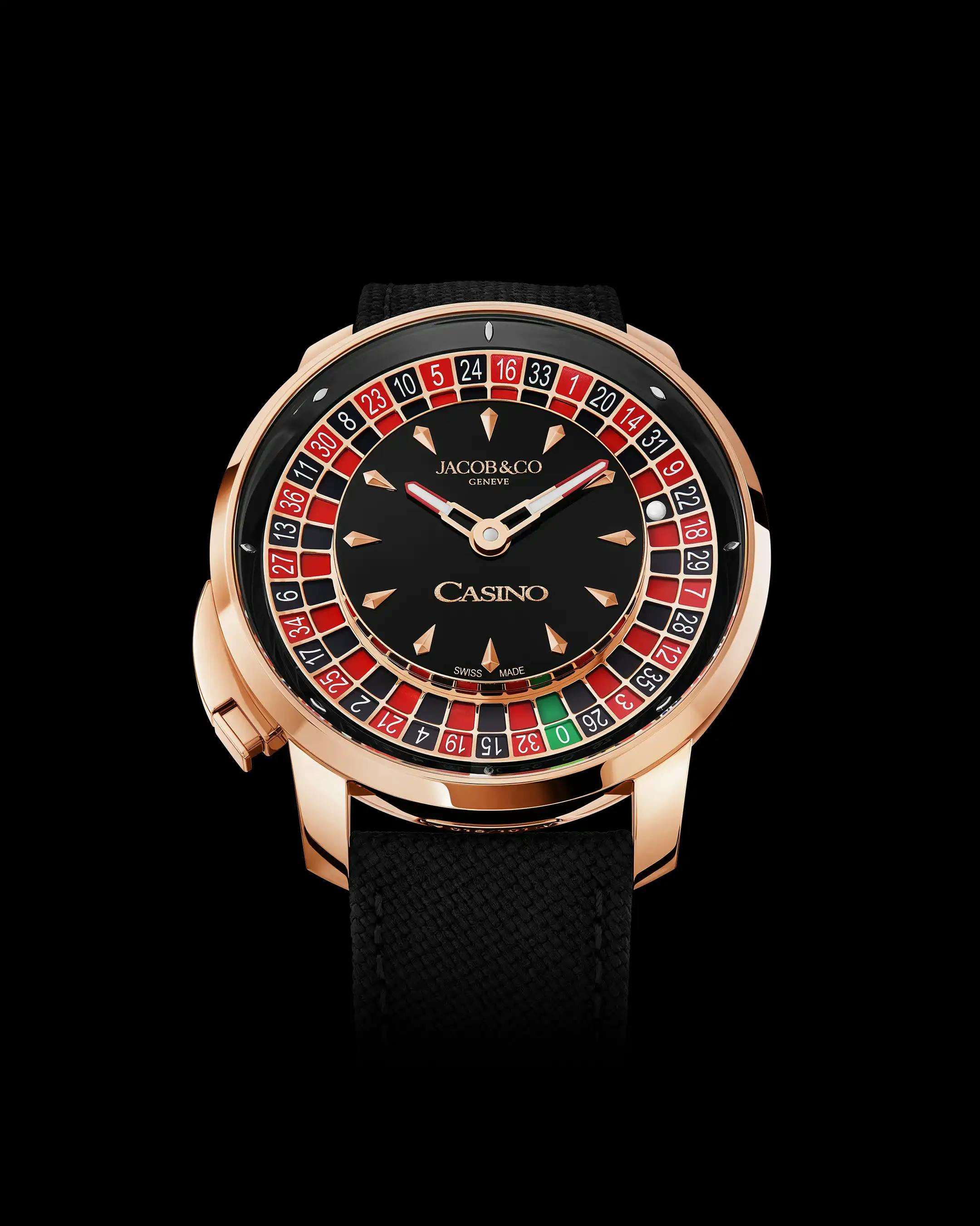 Frontal view of te Casino Watch