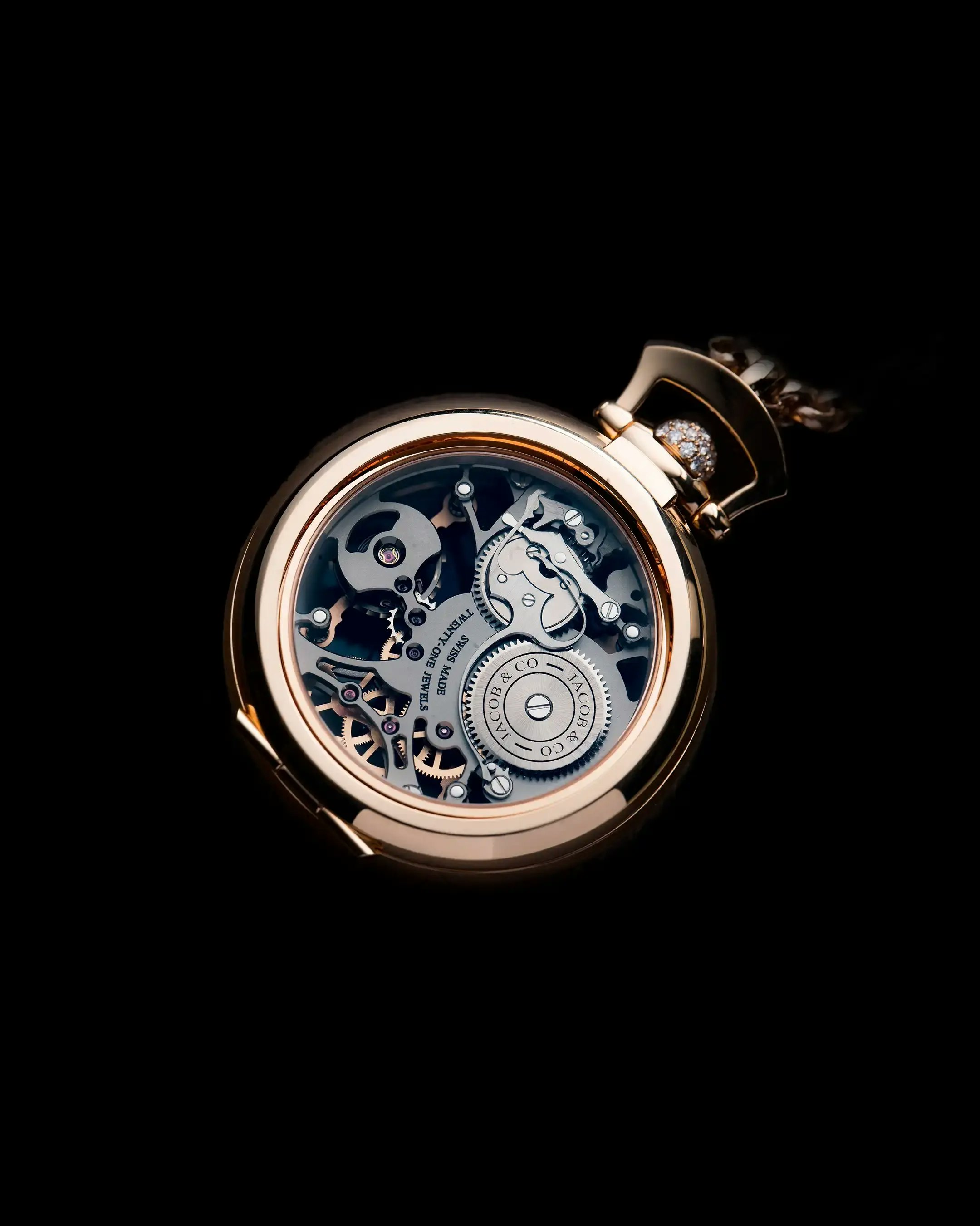 Brilliant Watch Pendant Jacob Co