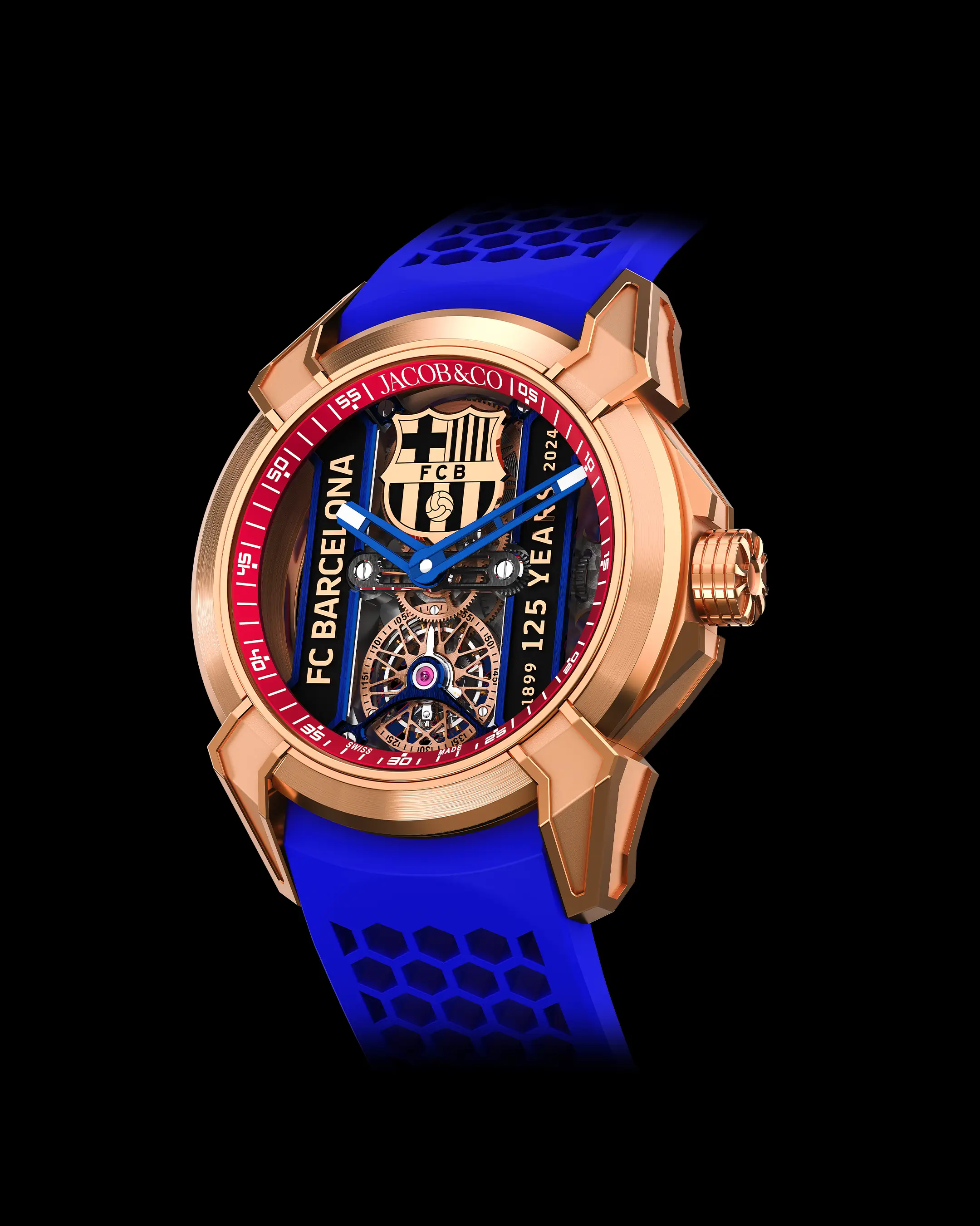 Jacob & Co. Unveils Exclusive Epic X Tourbillon Watch to Cel