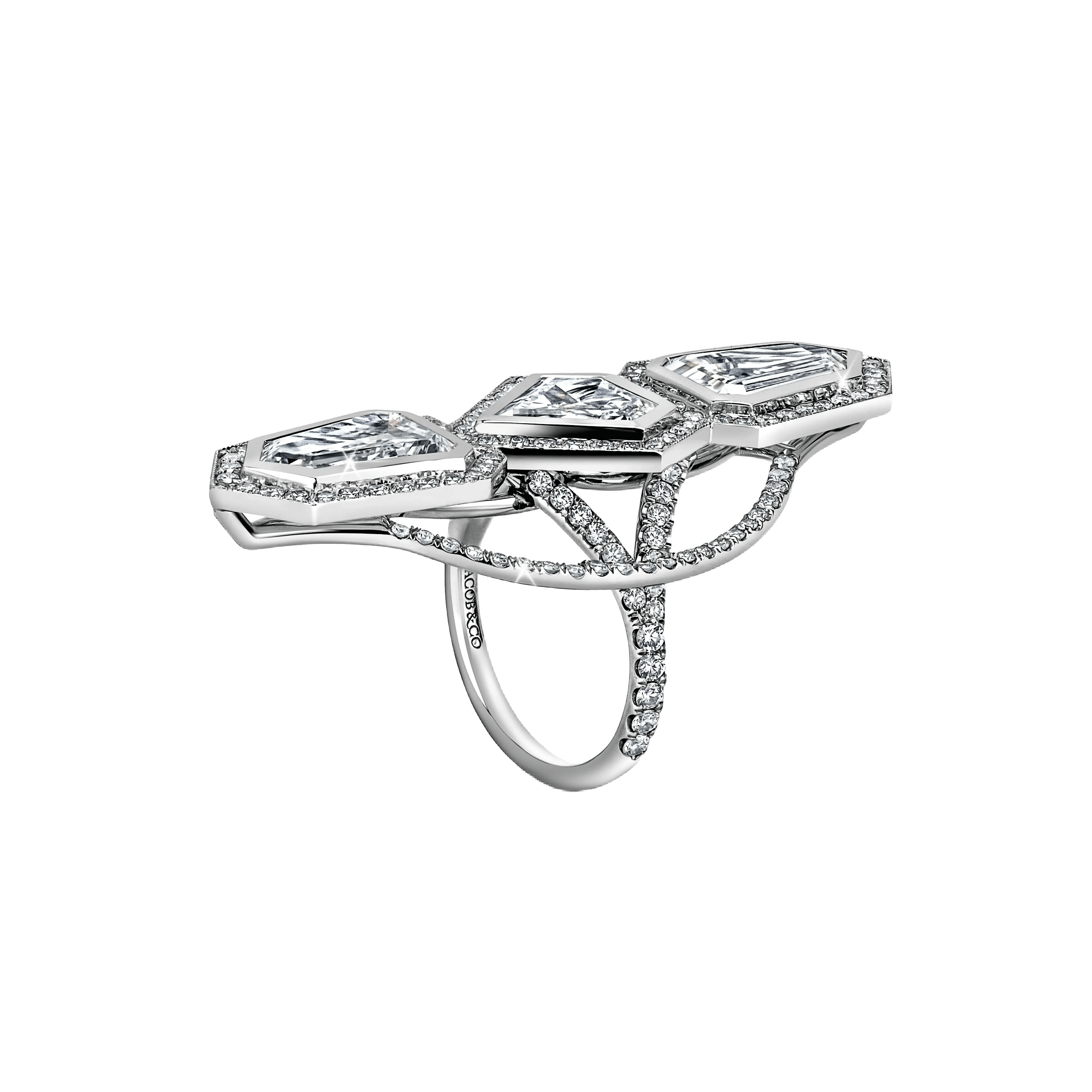 the annika white diamond ring.