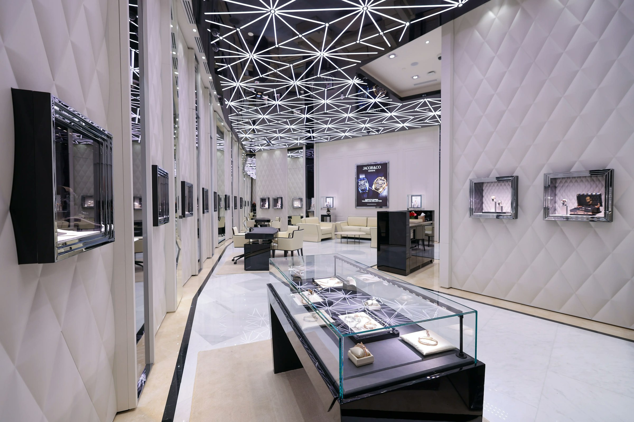 Jacob Connection Store Jacob & Co opens its largest store, worldwide, located in Ri