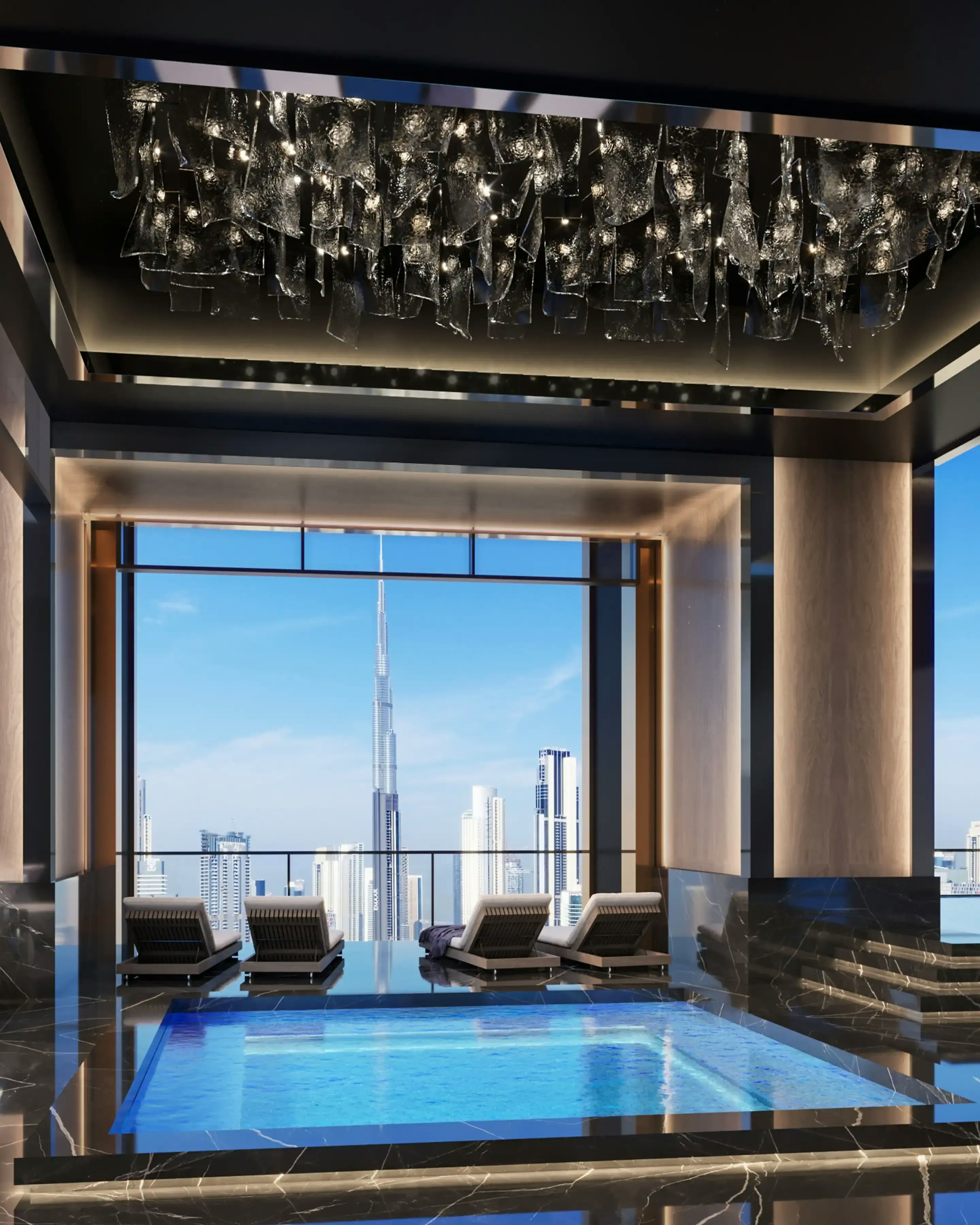 Image of an indoor pool