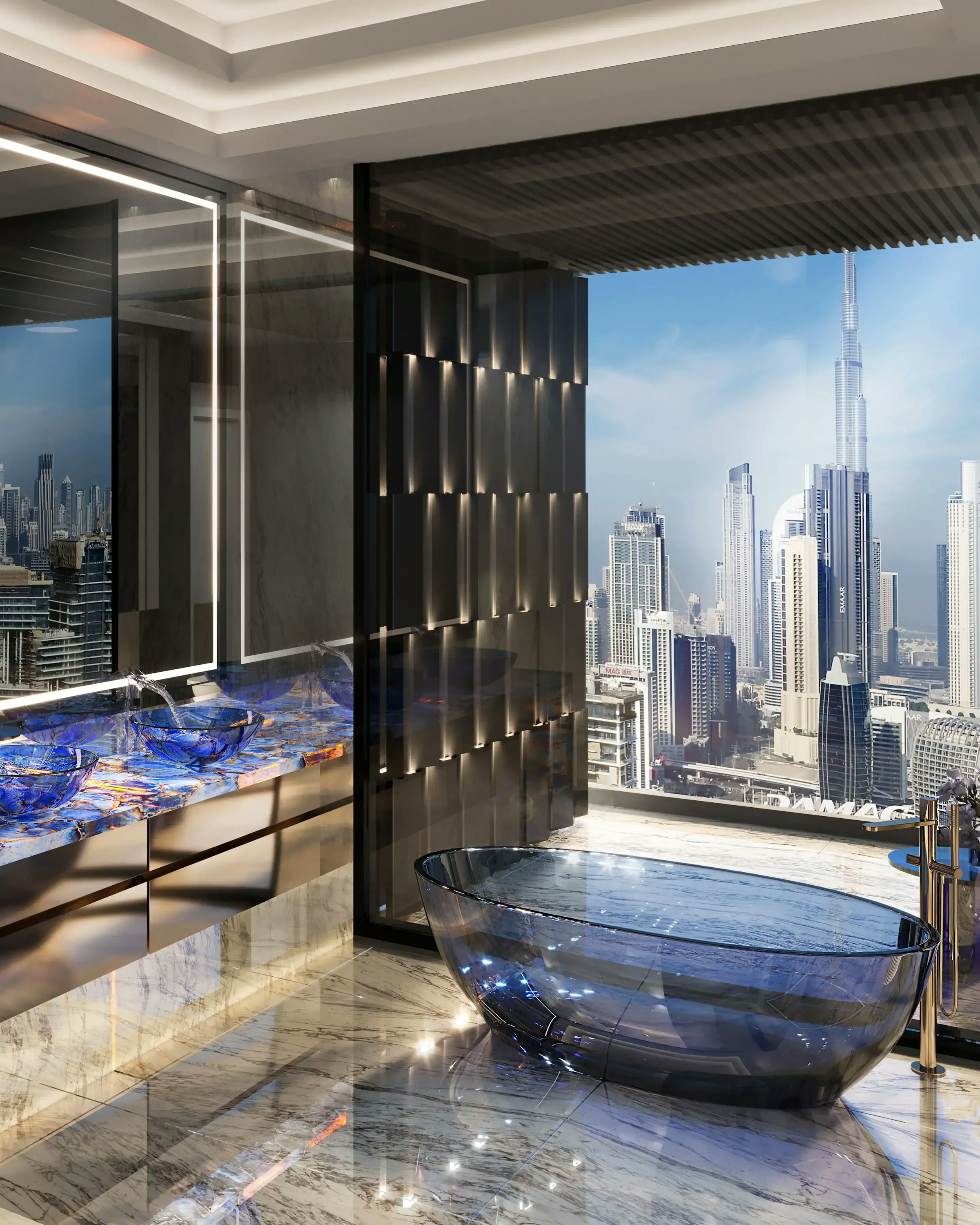 Image of a bathroom with a bath tub