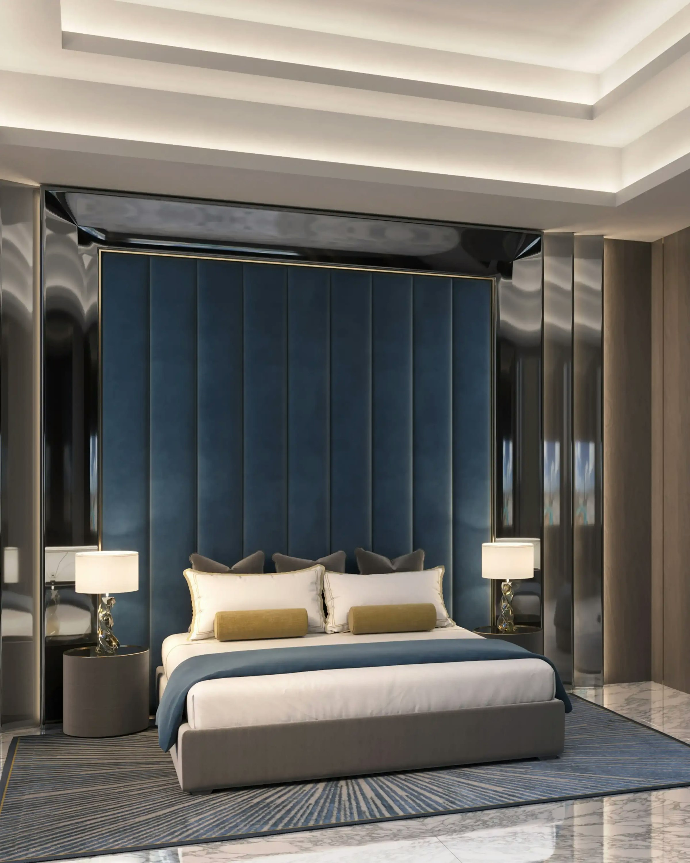 Image of a bedroom with furniture