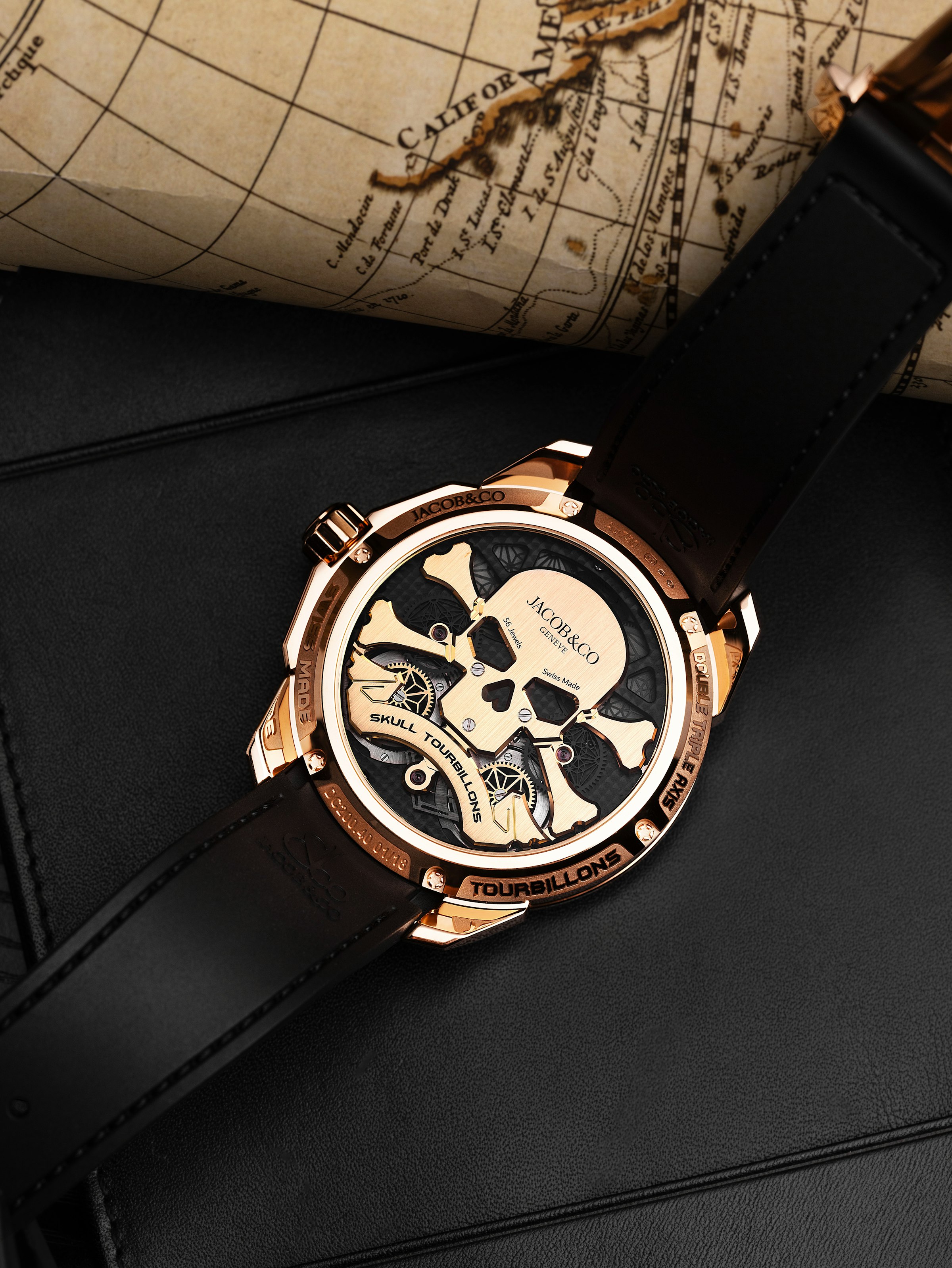 Photo of the Skull Double Tourbillon caseback