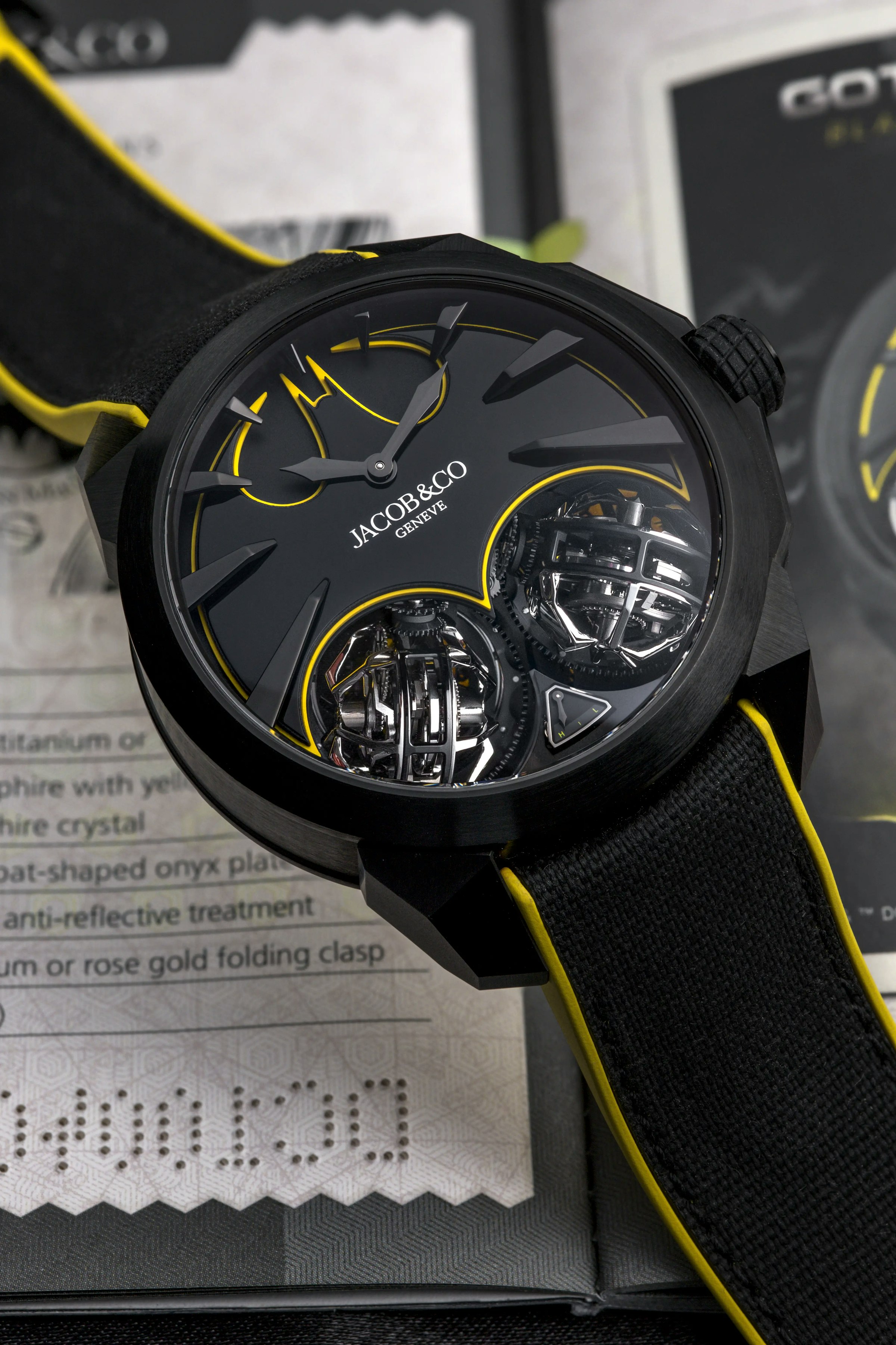 An image of the Gotham City Black DLC watch