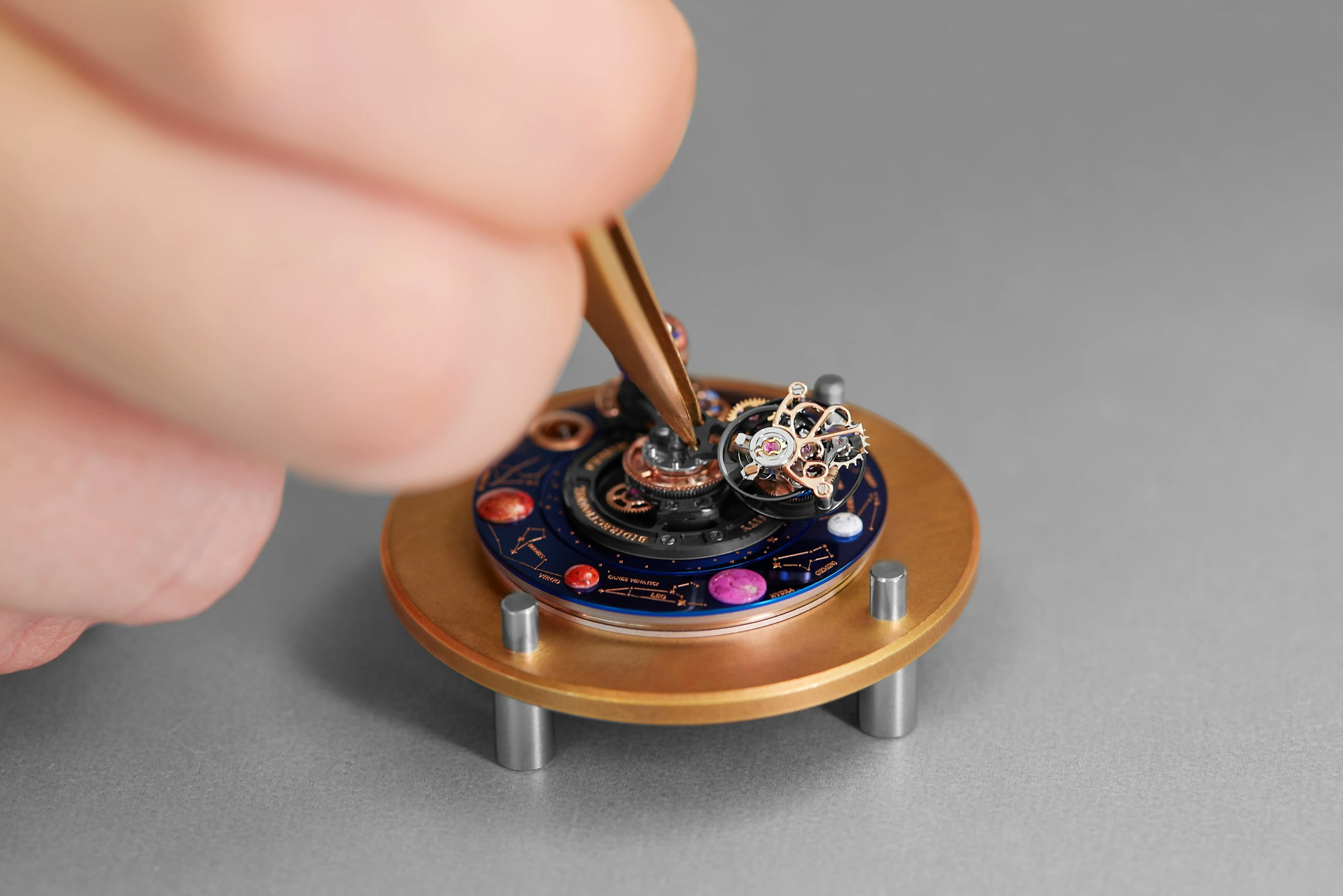 A craftsmanship image of a watch