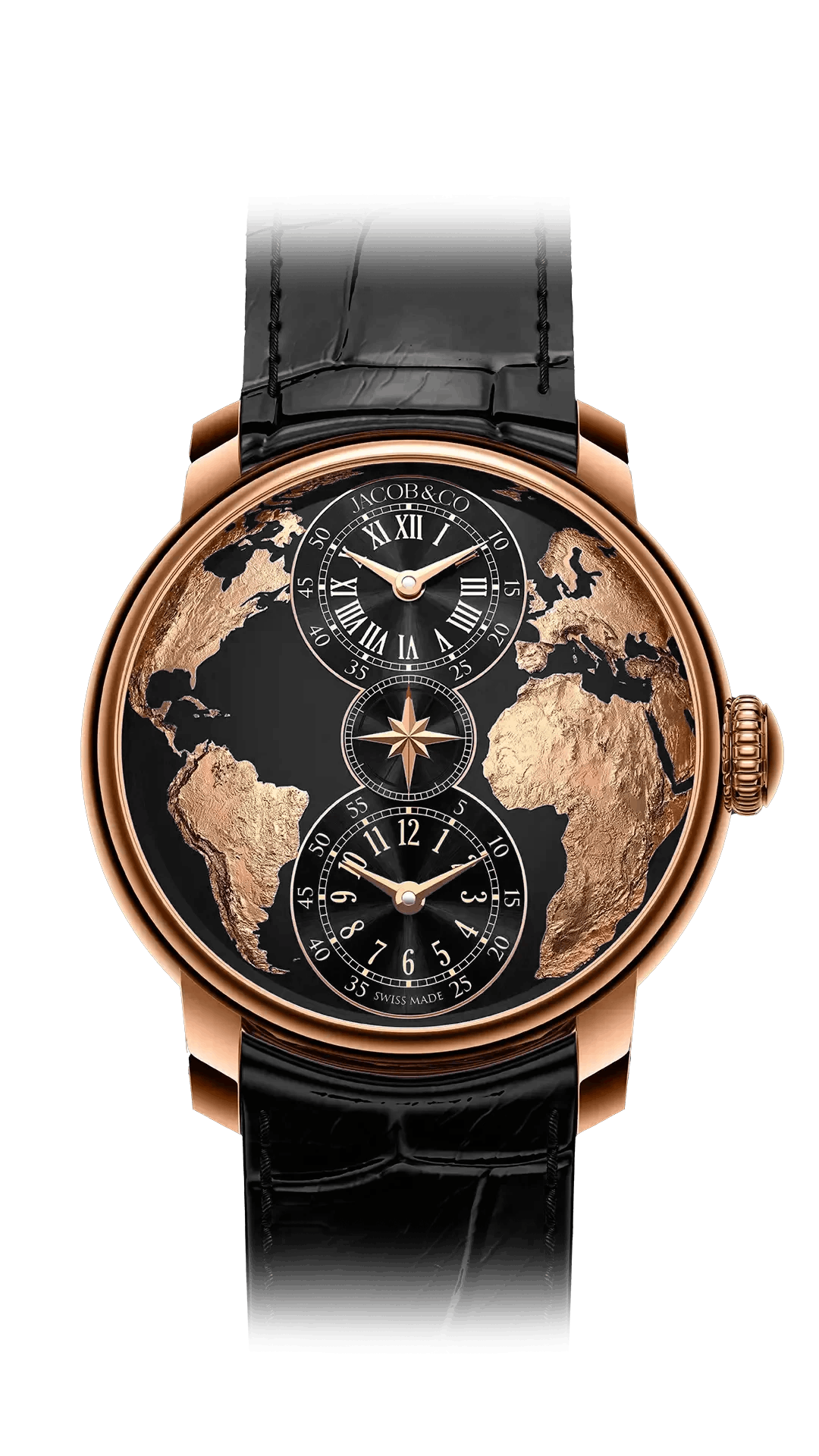 The World Is Yours Dual Time Zone | Jacob & Co.