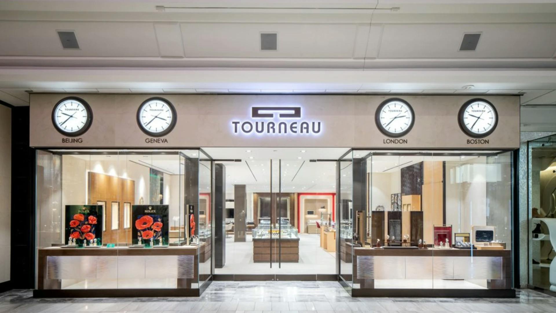 Storefront Of The Tourneau Bucherer Copley Place Boutique
