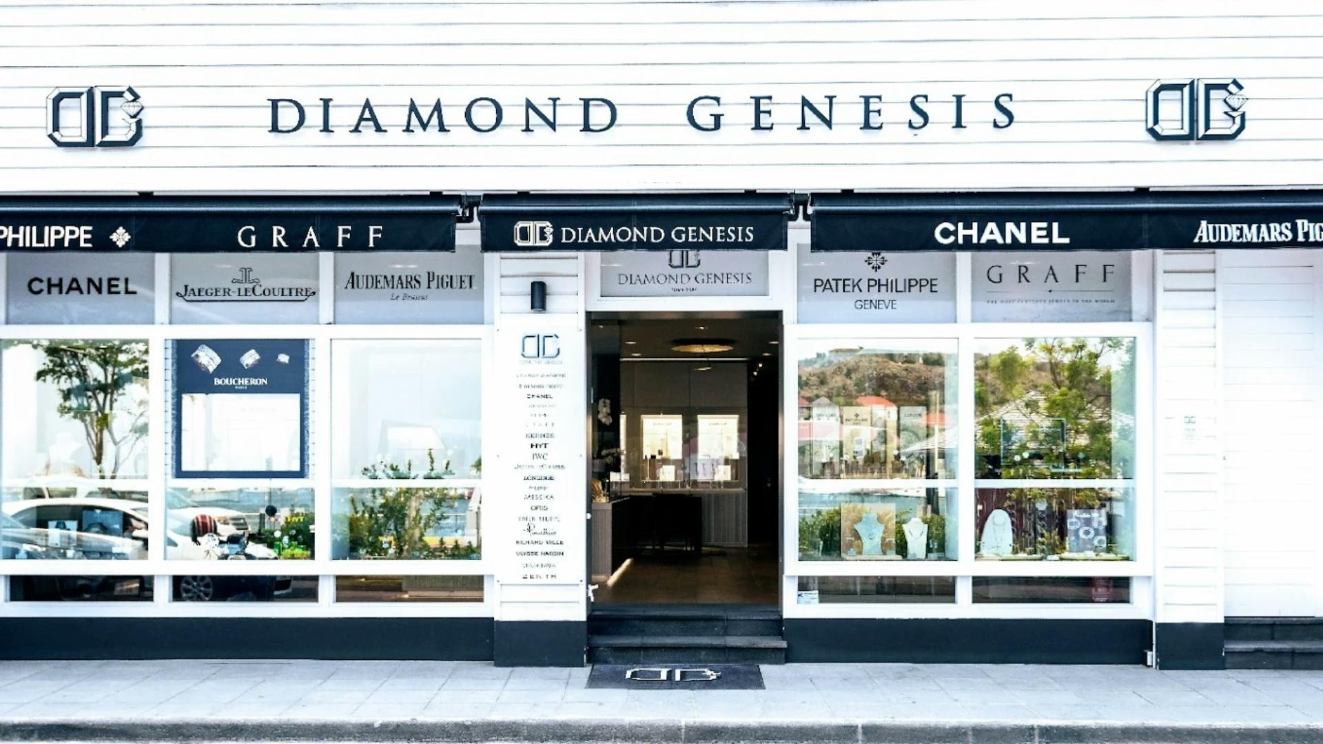 Storefront Of The Diamond Genesis Boutique