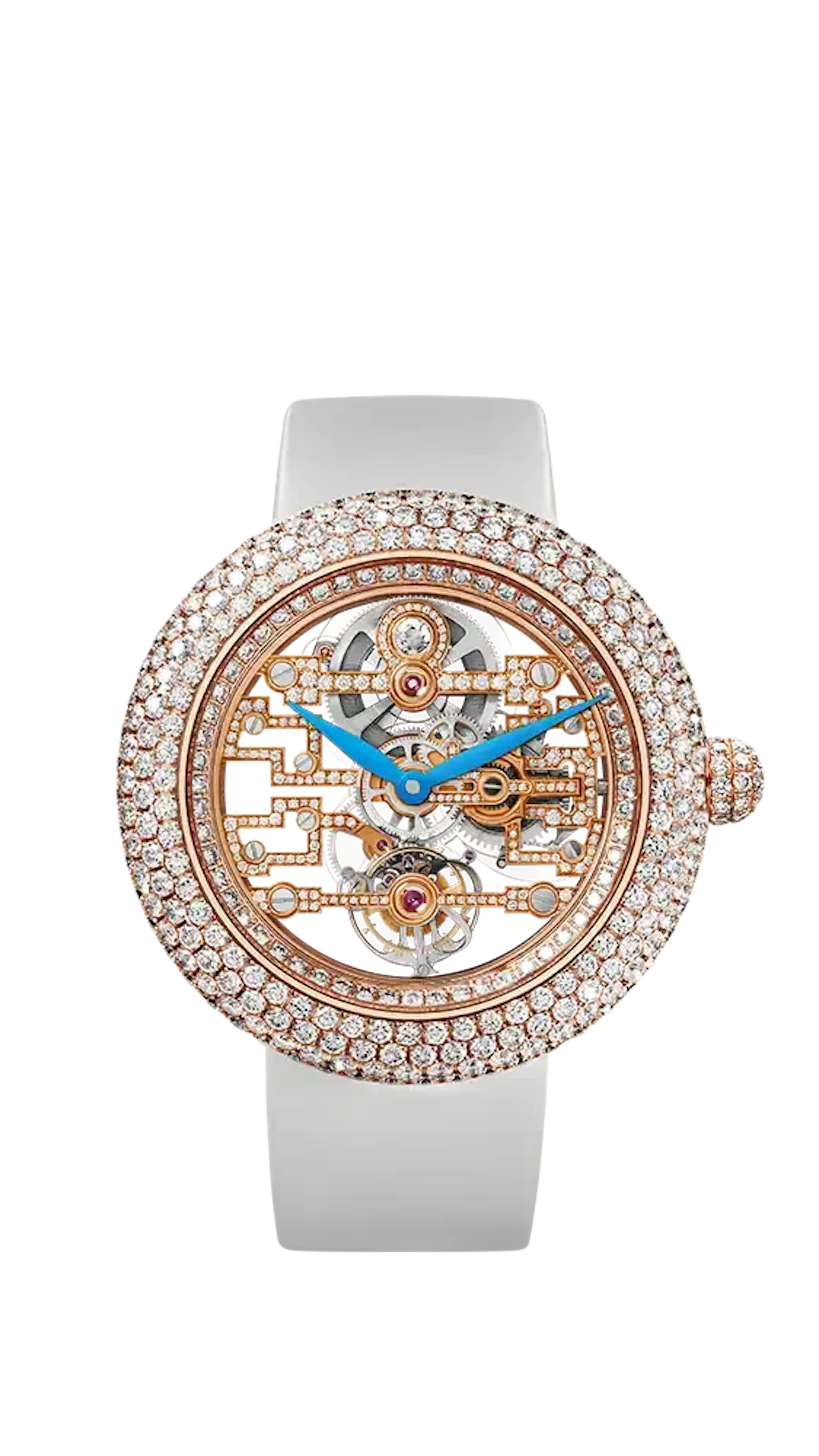 The Brilliant Skeleton Baguette Full Pave